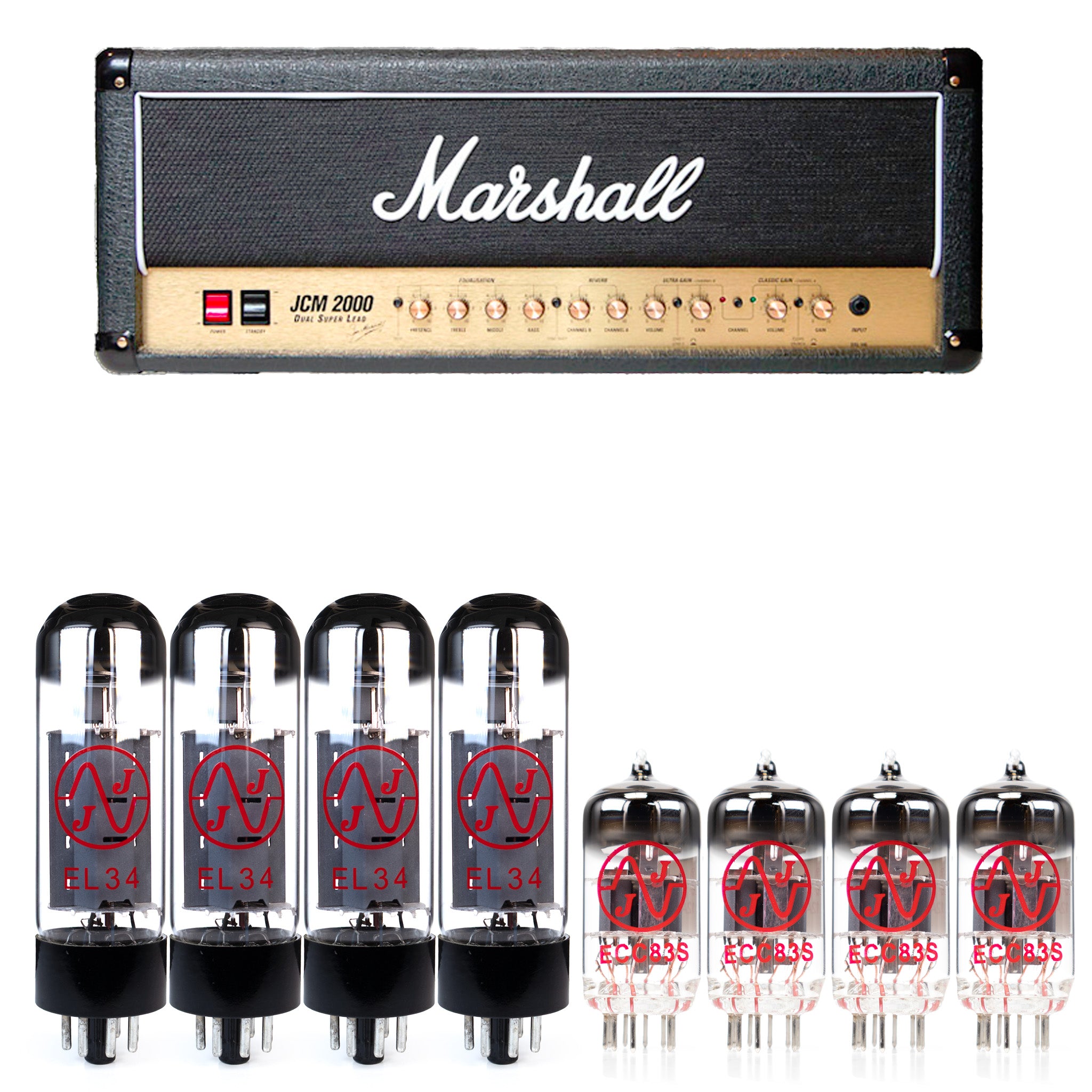 Marshall JCM2000 DSL/TSL 100 Tube Kit Marshall