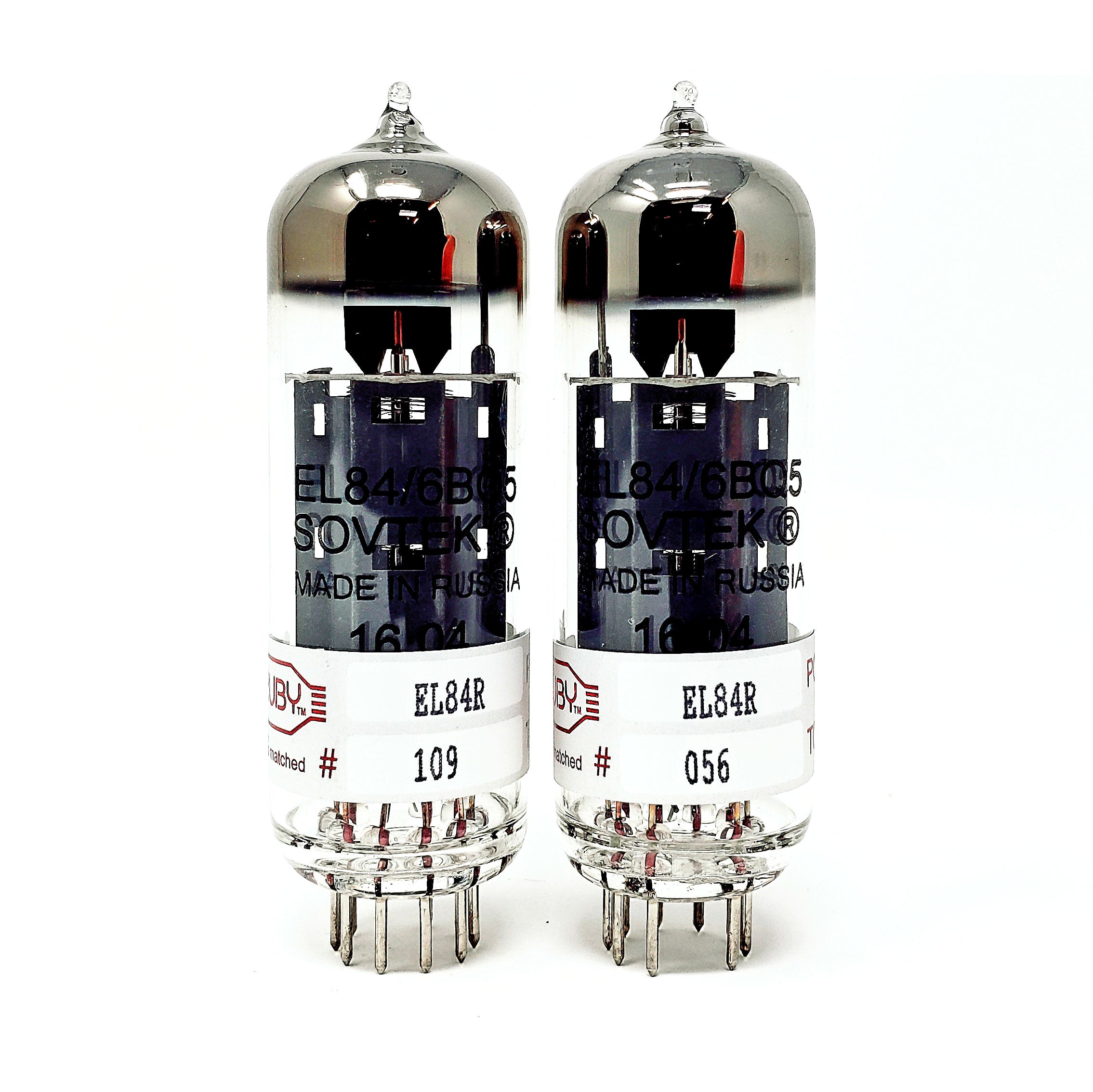 EL84 SOVTEK Matched Tubes