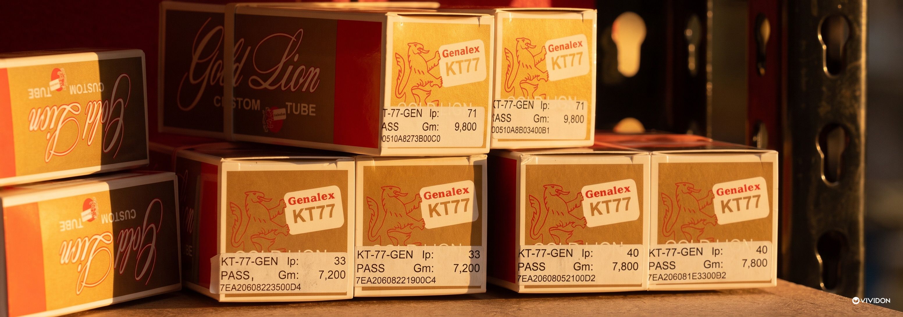 KT77 Ruby Tubes