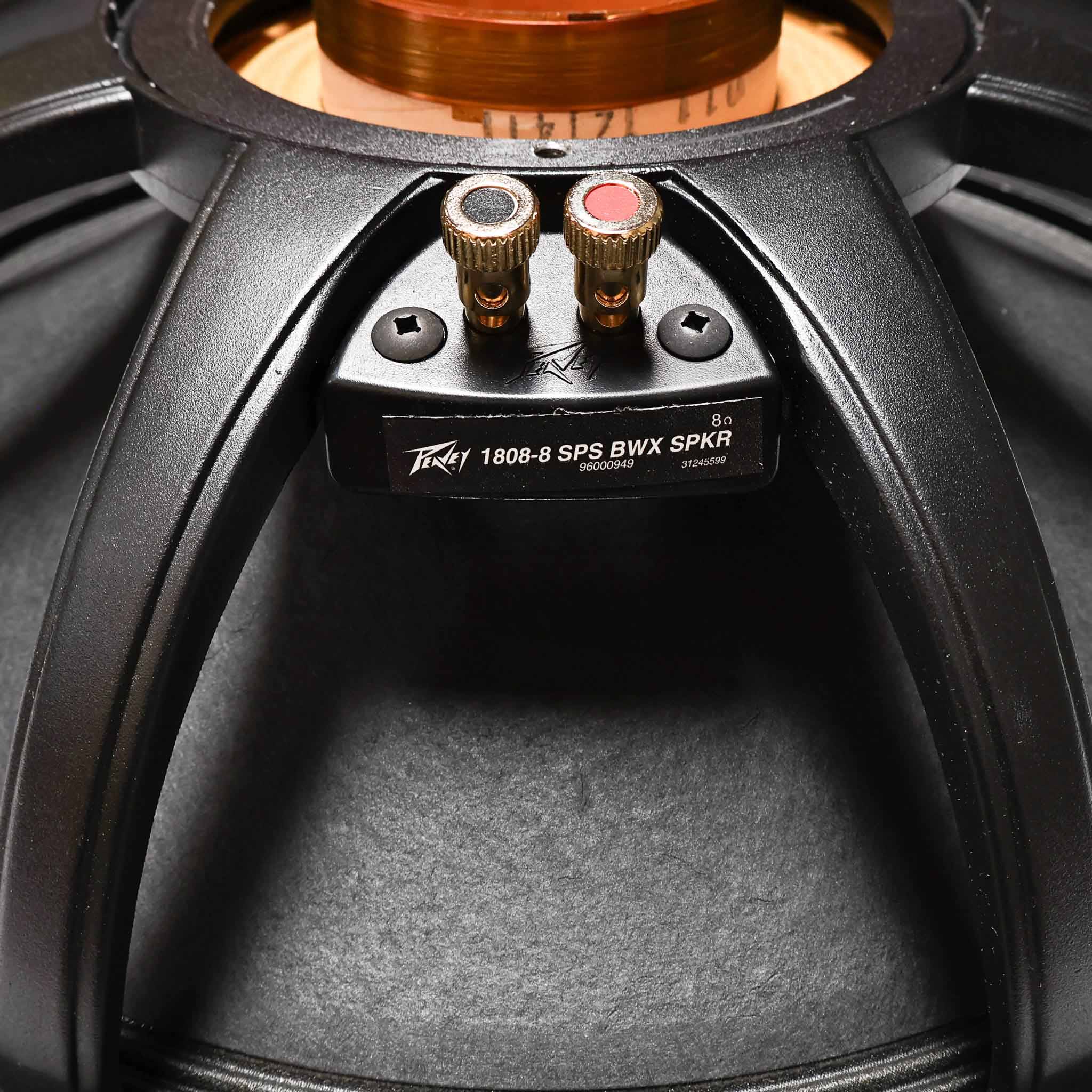 Peavey 1801 Speaker Bw 18 In Black Widow 1801-8 LT BW RB 18