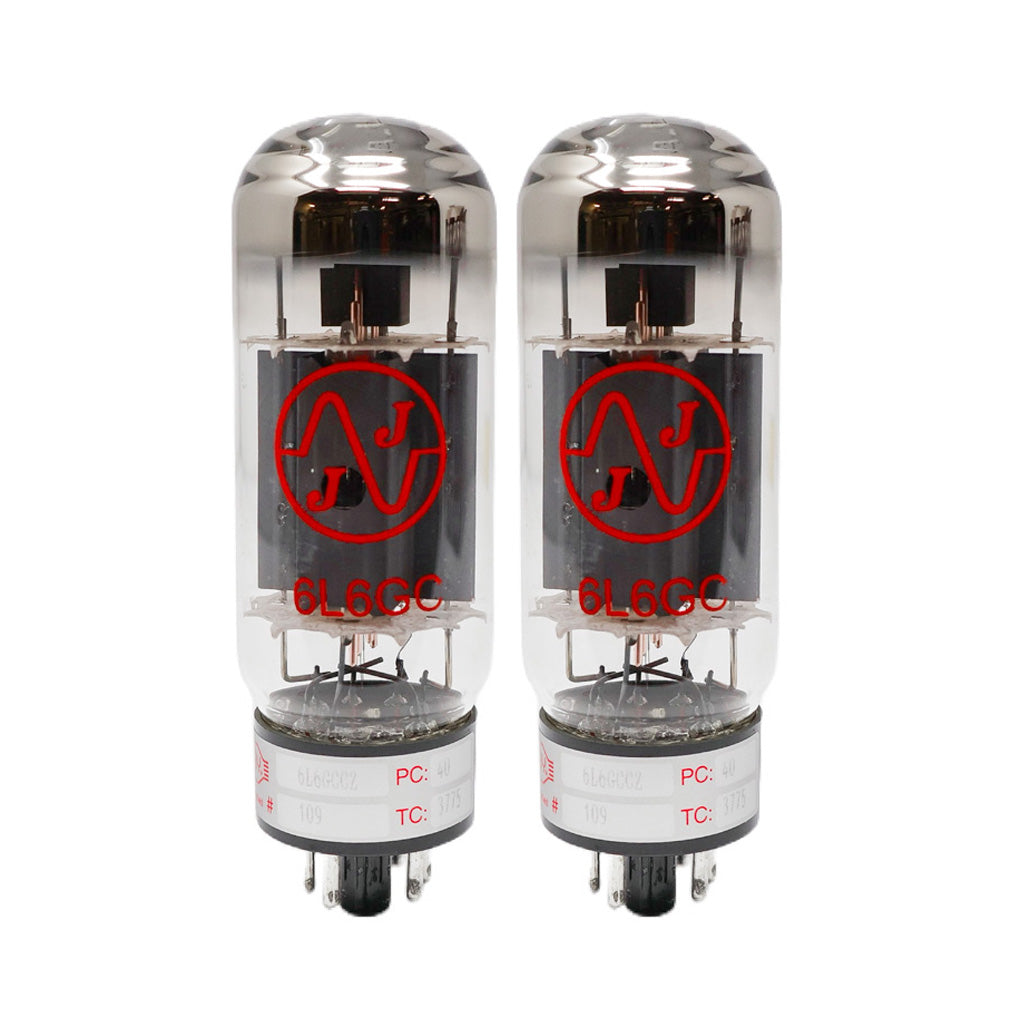JJ 6L6GCCZ POWER TUBE FOR MUSIC AMPLIFIERS, JJ ELECTRONICS TESTED TUBES, MATCHED PAIR