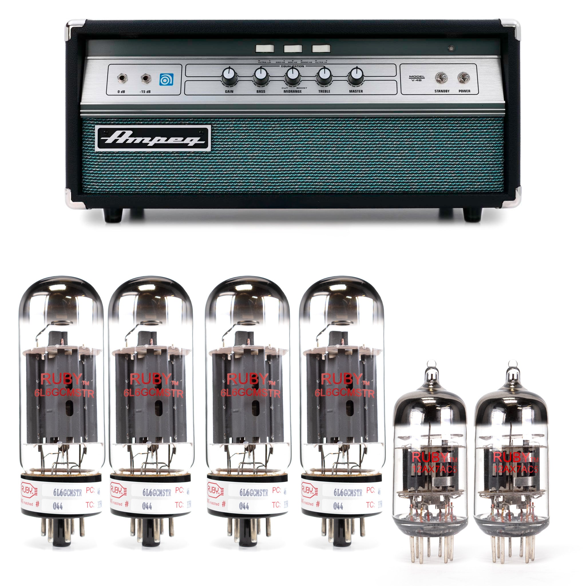 Ampeg V-4B 100W Tube Kit