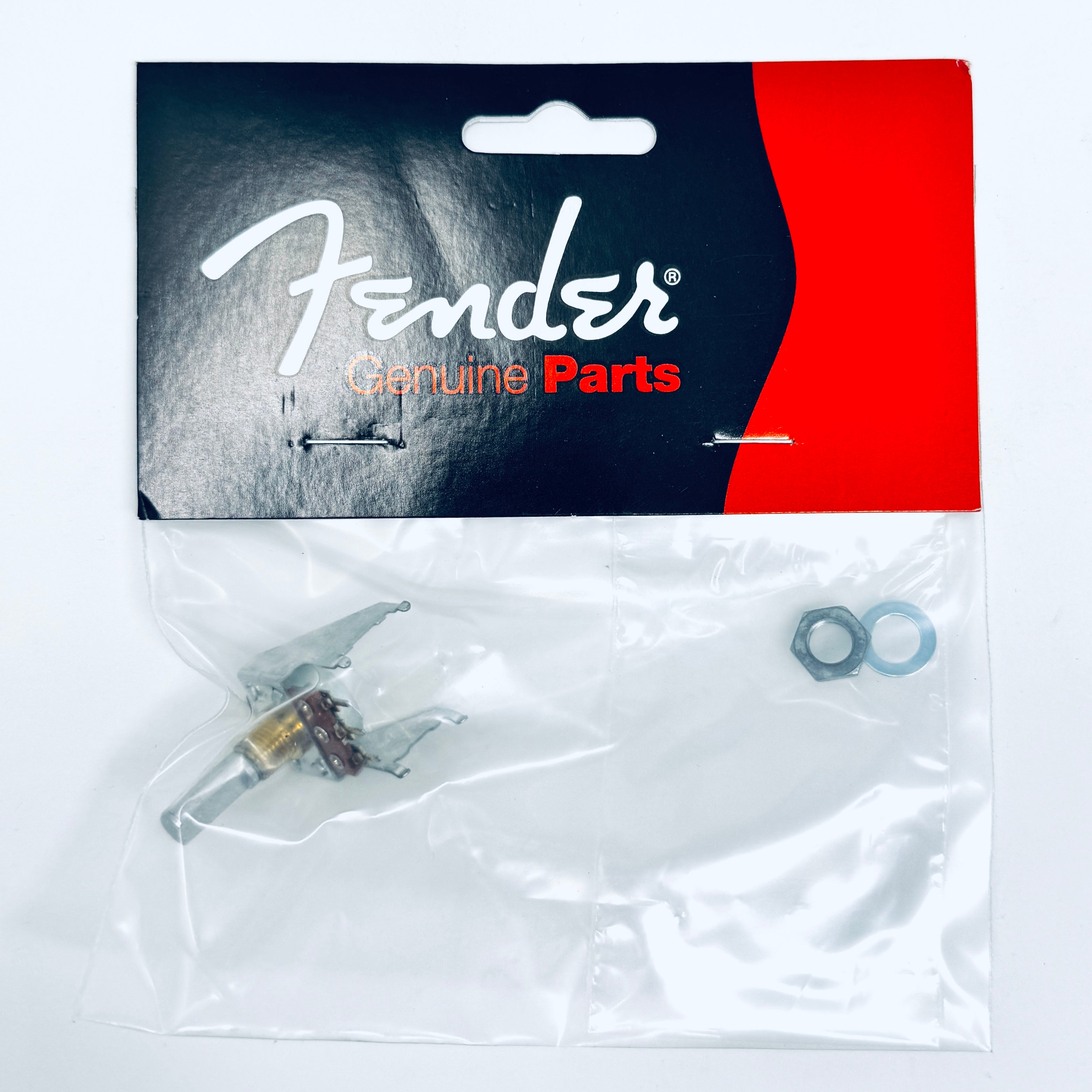 Authentic Fender Control Snapin 100k 30c Taper Potentiometer, authentic fender replacment parts, ruby parts