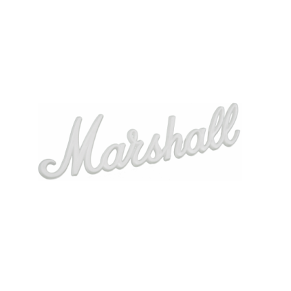Authentic Marshall Logo Replacement