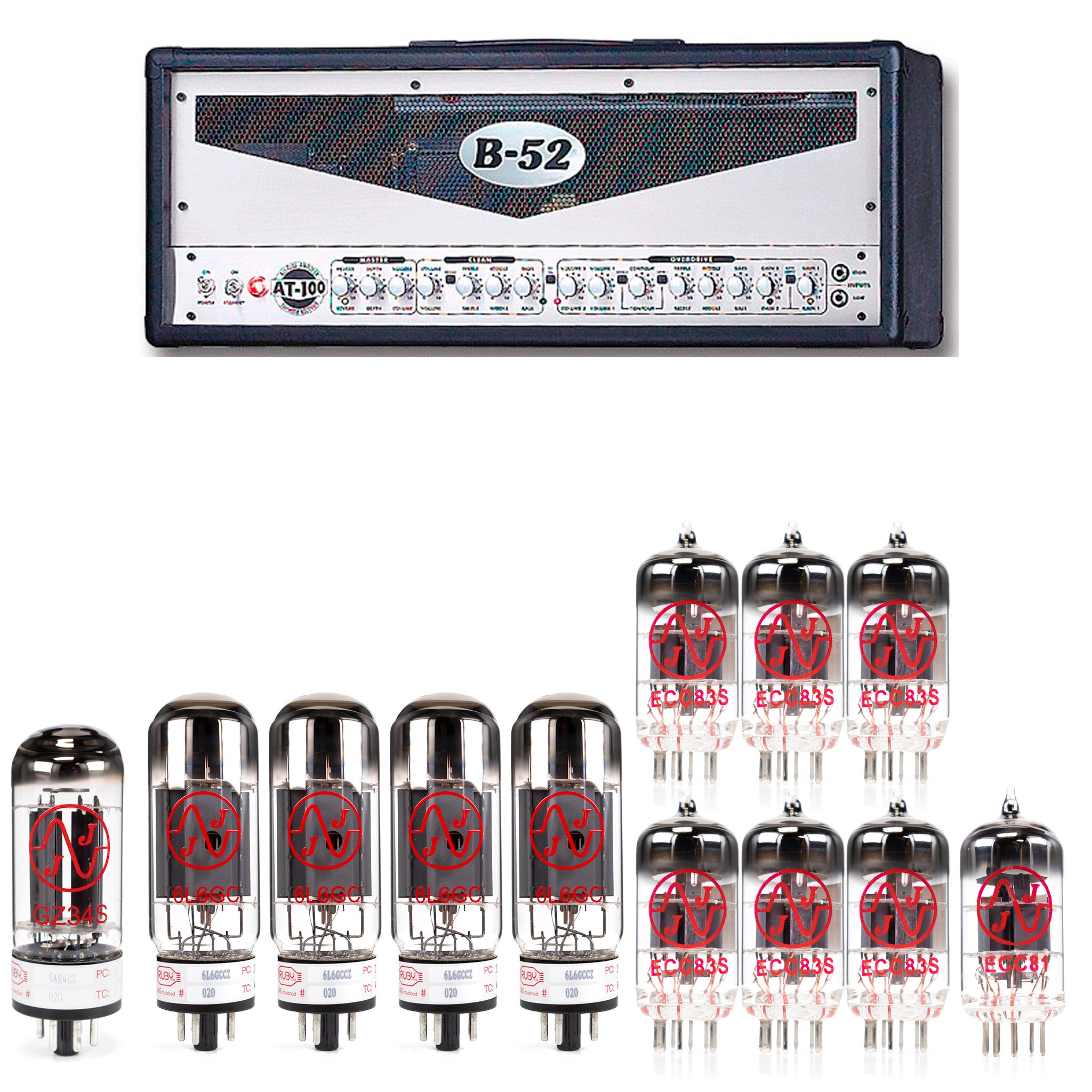 B52 AT100 and AT212 Combo Tube Kit | Vacuum Tube Shop