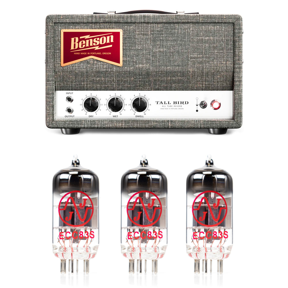 Benson Tall Bird Reverb Tube Kit | Vacuum Tube Shop