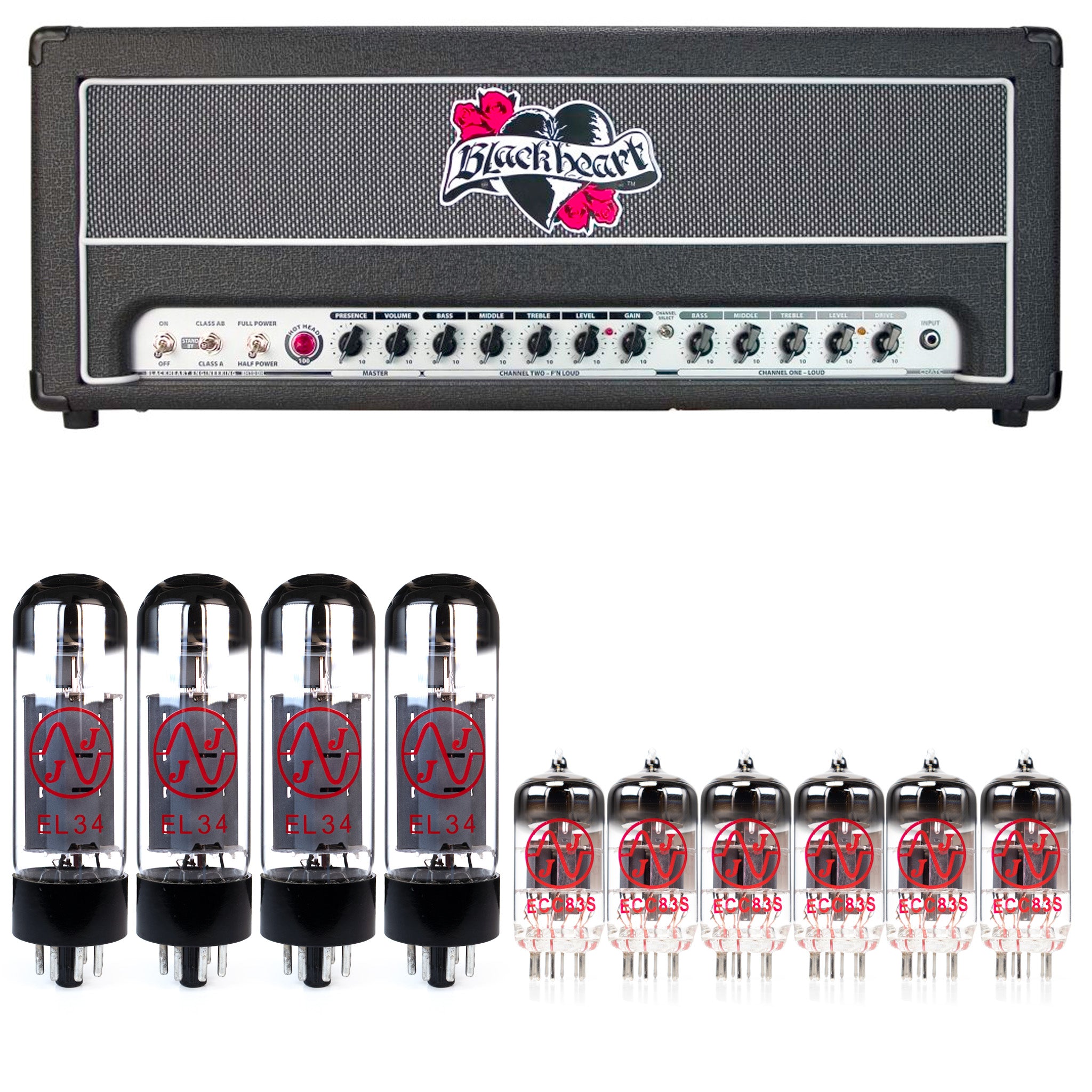 Blackheart BH100 Hot Head Tube Kit | Vacuum Tube Shop