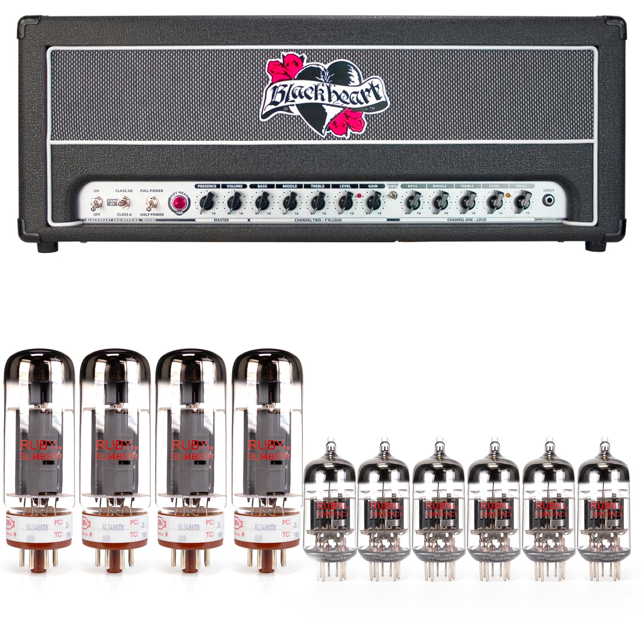 Blackheart BH100 Hot Head Tube Kit | Vacuum Tube Shop