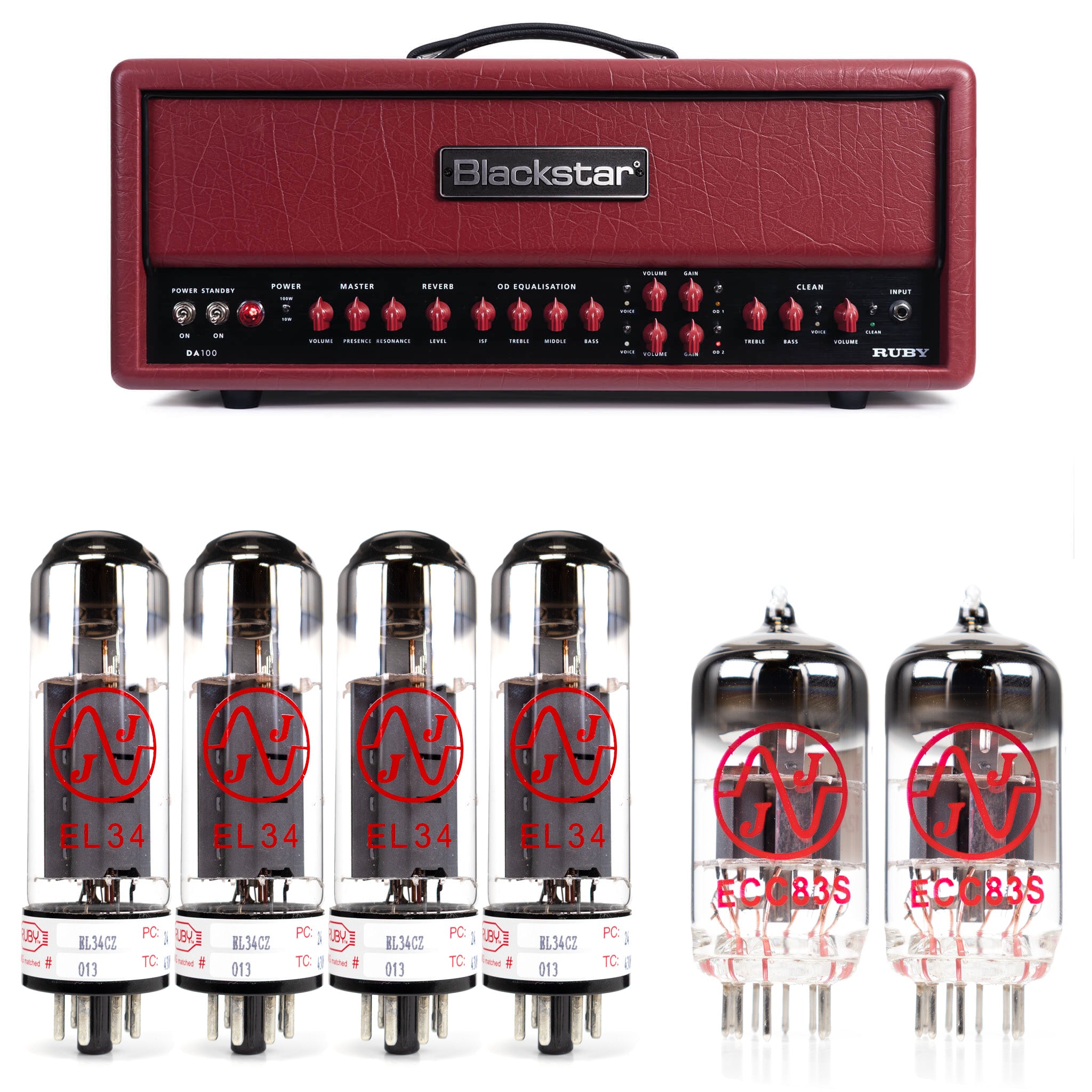 Blackstar DA100 Ruby Tube Kit
