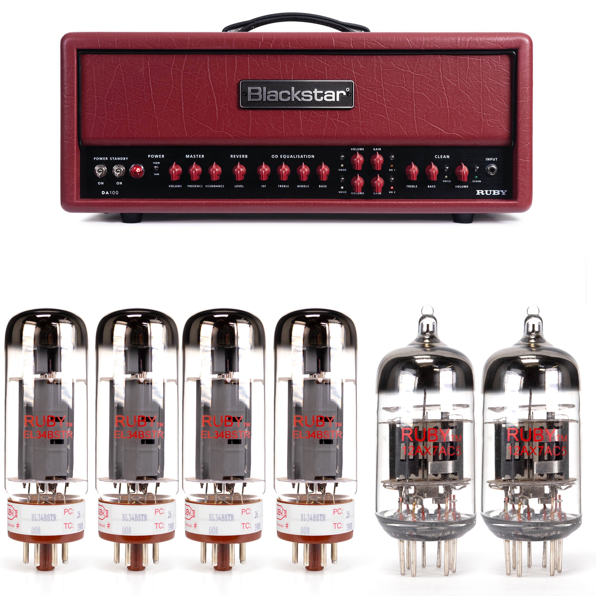 Blackstar DA100 Ruby Tube Kit