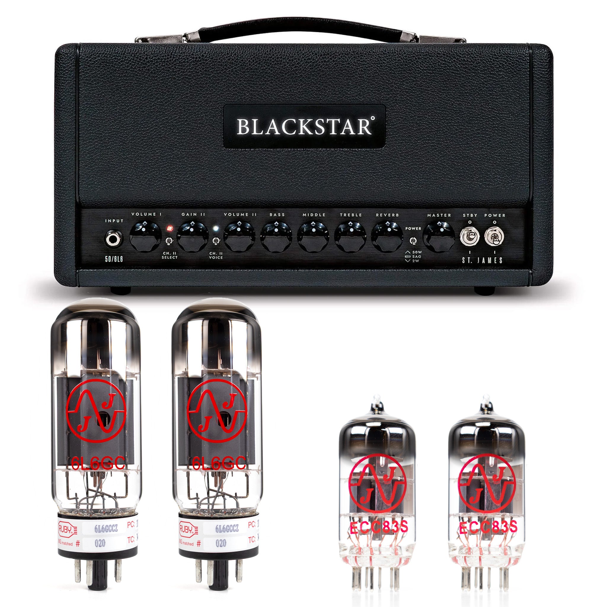 Blackstar St. James 50 6L6 Tube Kit