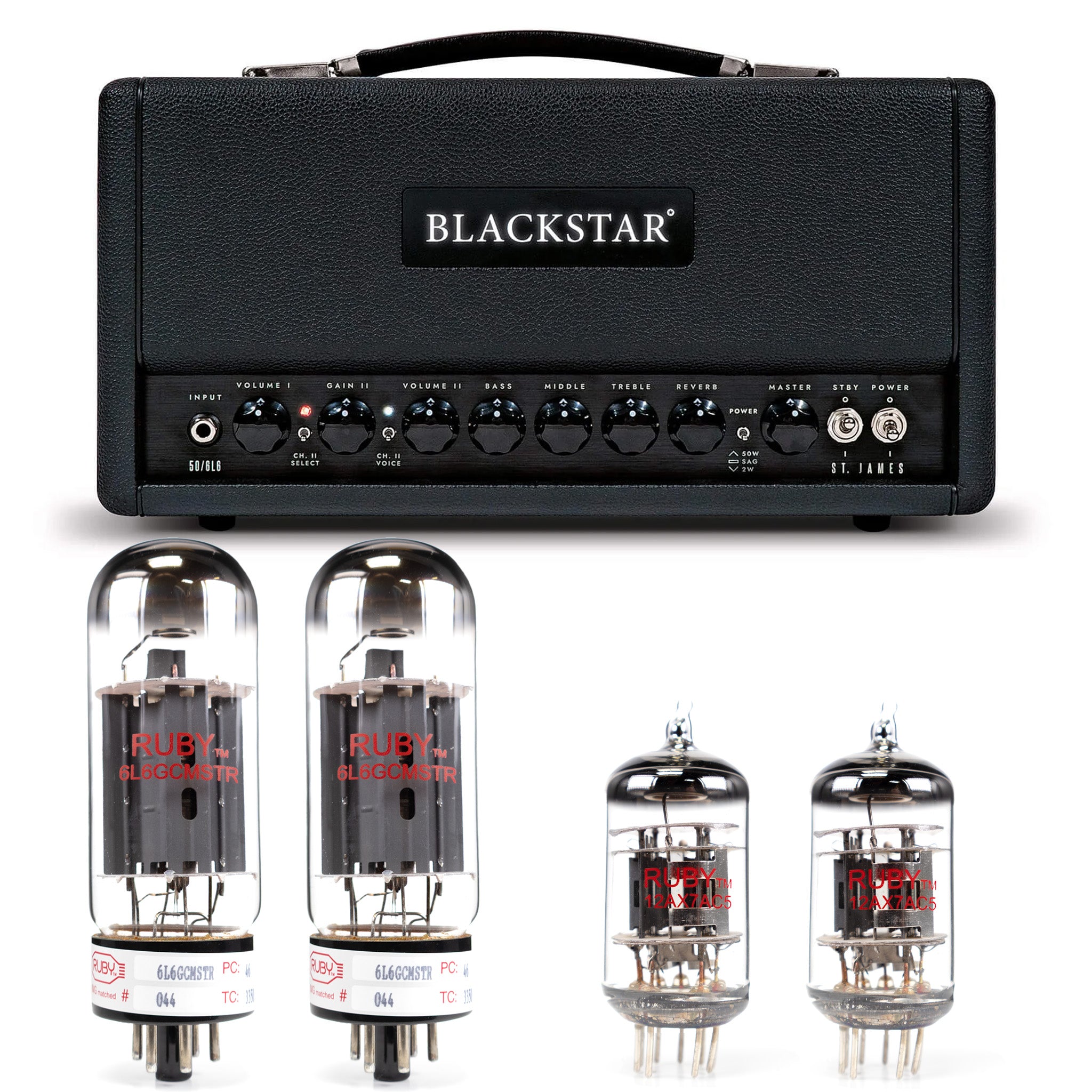 Blackstar St. James 50 6L6 Tube Kit