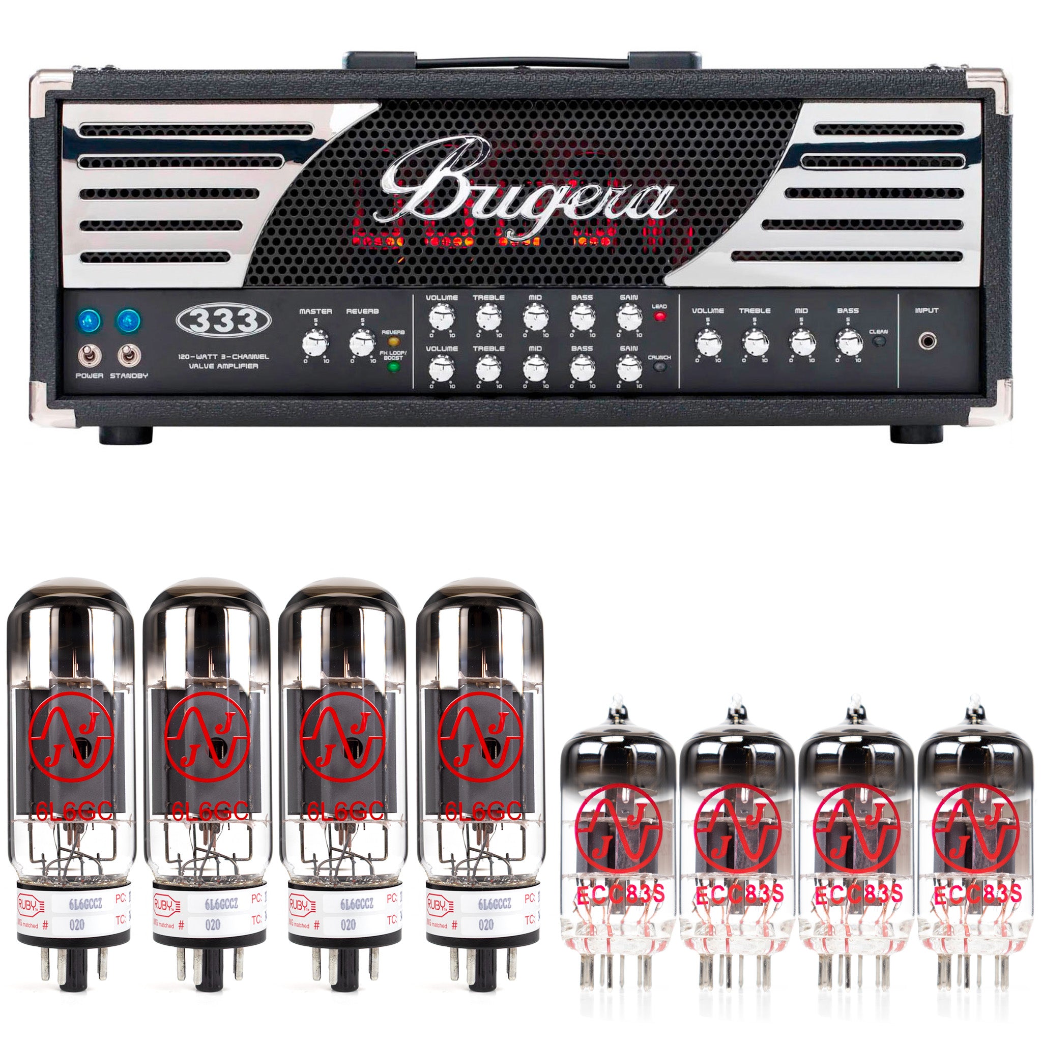 Bugera 333 / 333XL Tube Kit | Vacuum Tube Shop