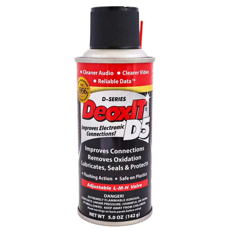 Caig D5S-6 DeoxIT Spray Contact Rejuvenator/Cleaner - 5oz