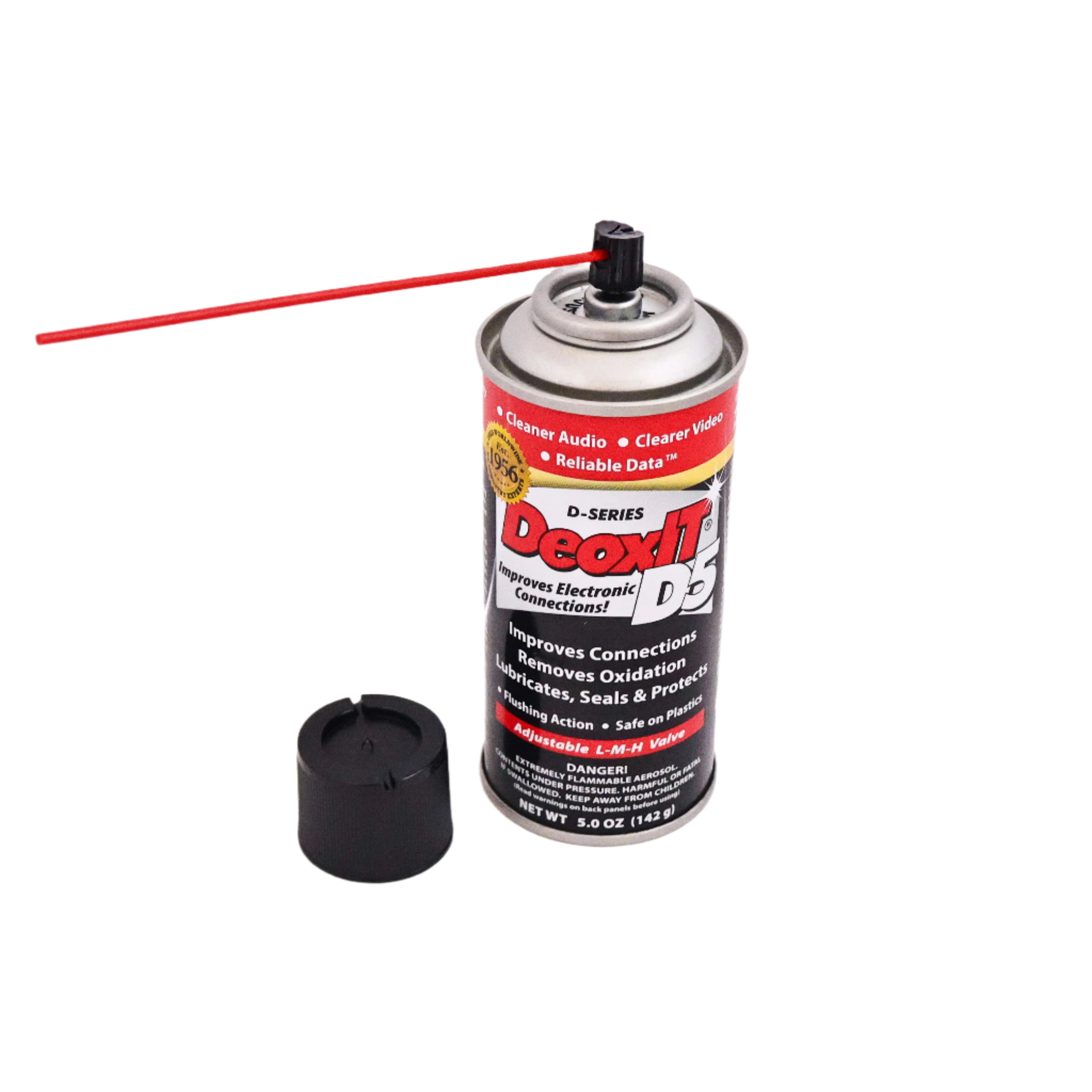 Caig D5S-6 DeoxIT Spray Contact Rejuvenator/Cleaner - 5oz