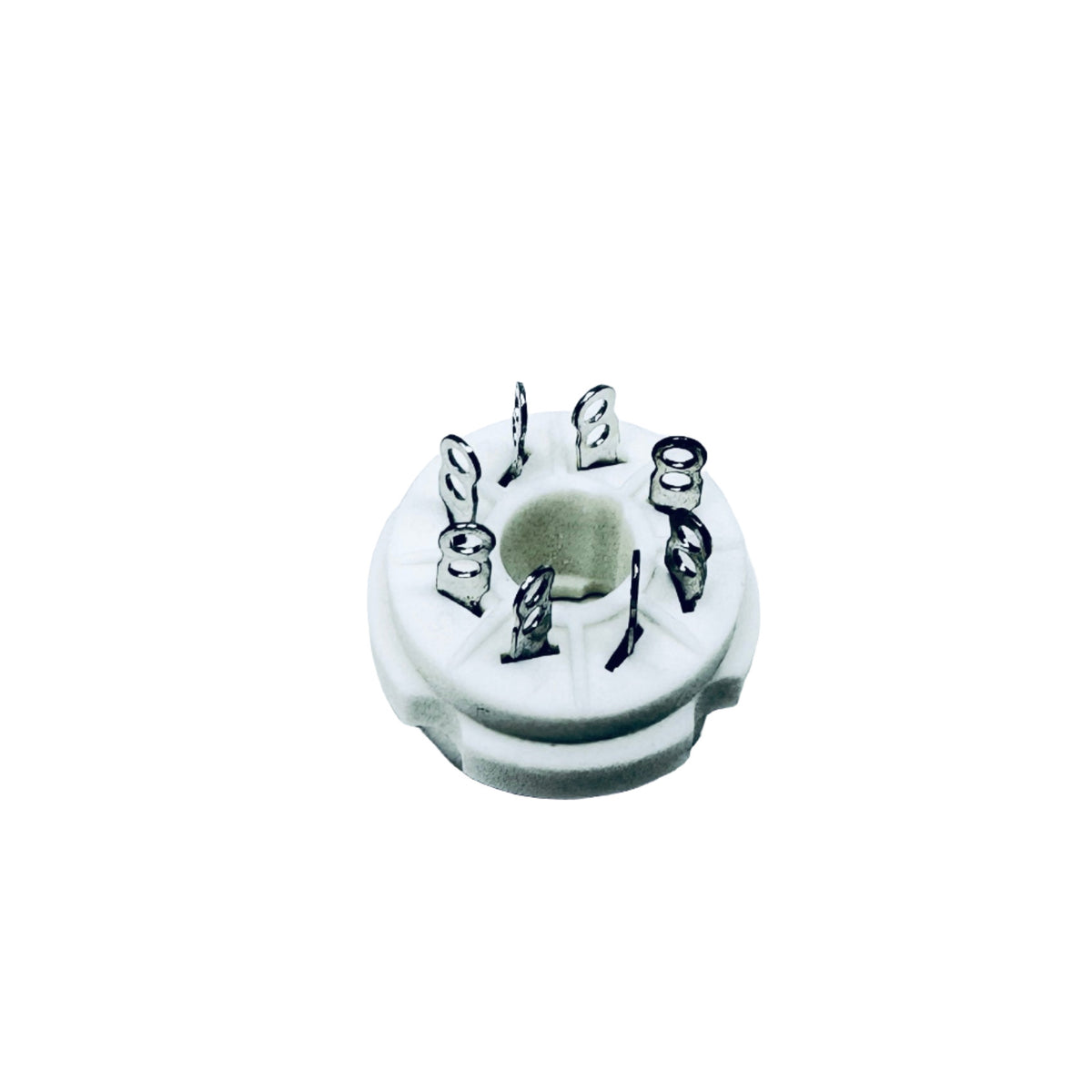Ceramic 8 Pin Chassis Mount Socket - TUS8C2