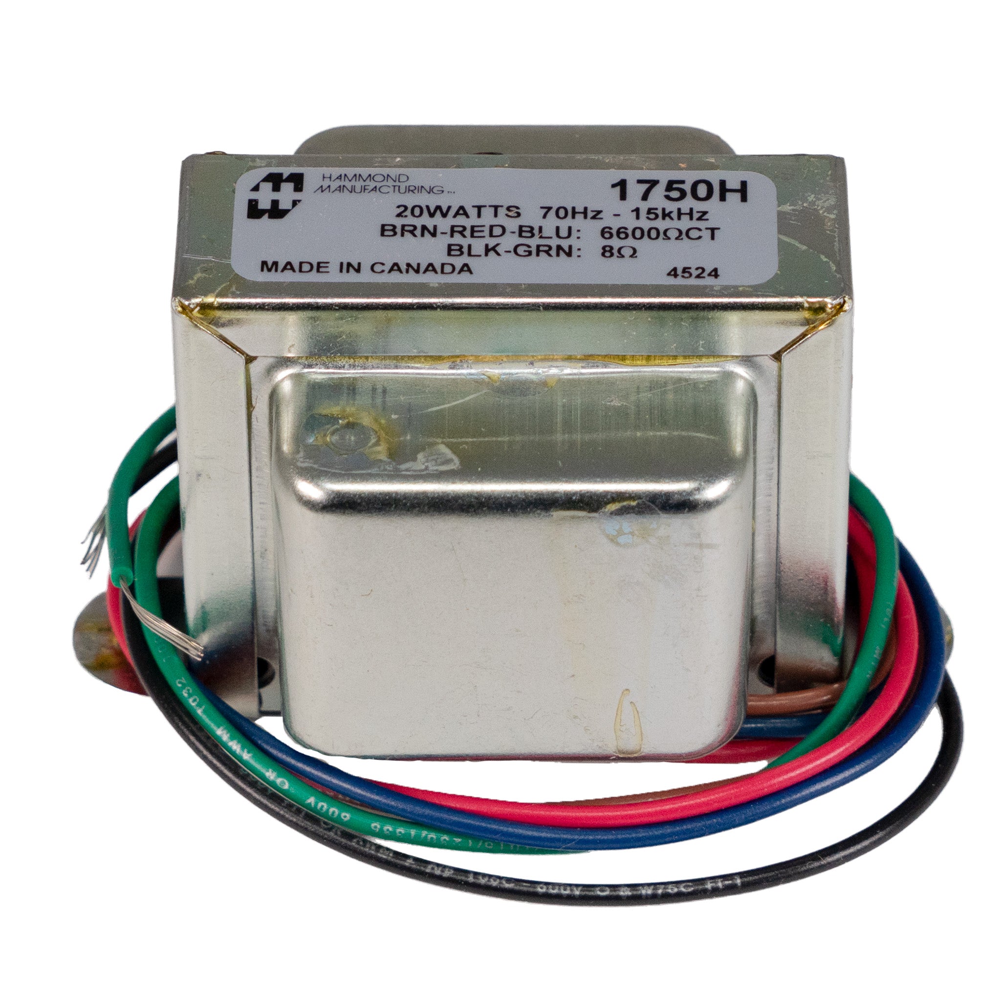 1750H Output Transformer for Fender 20W