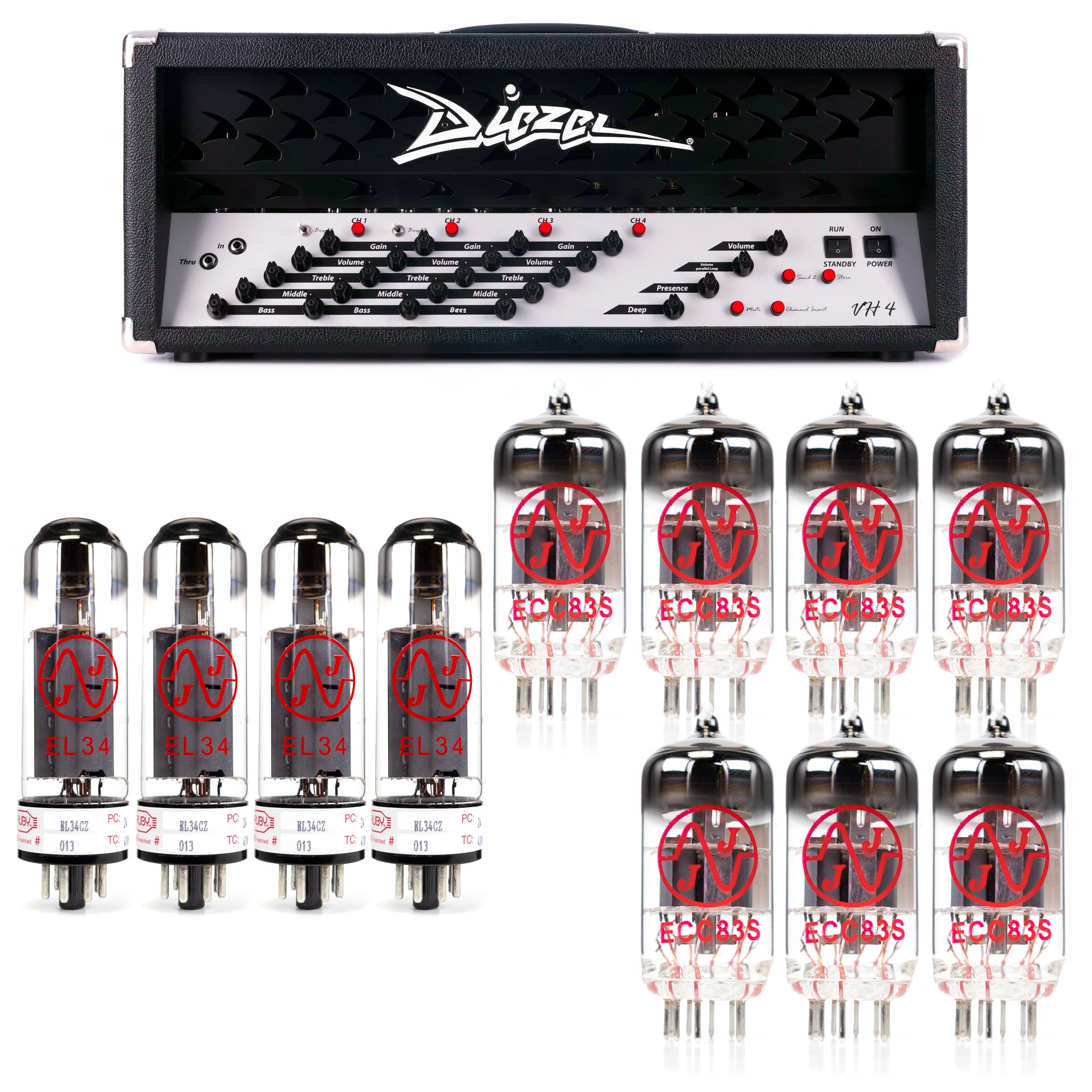 Diezel VH4 100W Tube Kit