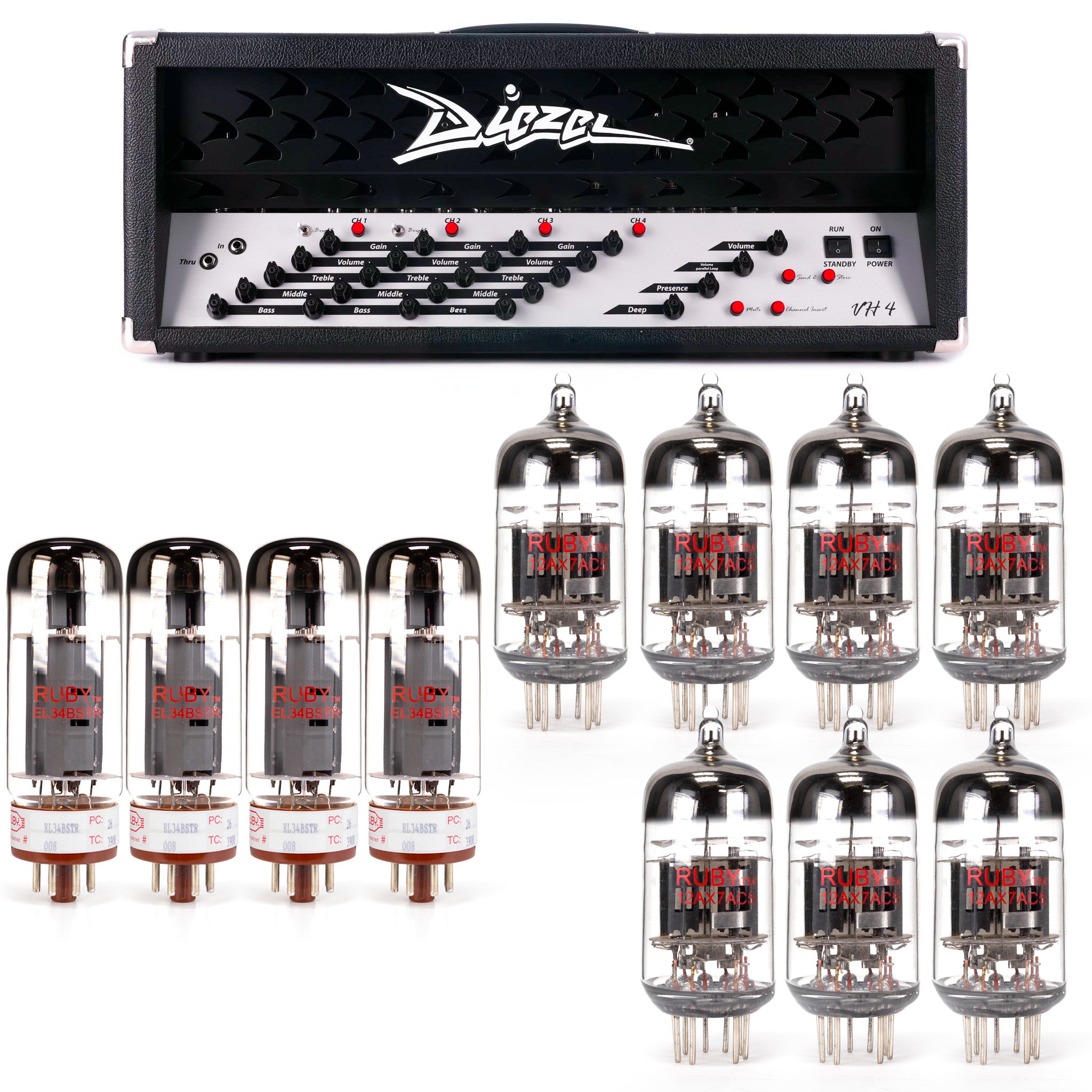Diezel VH4 100W Tube Kit