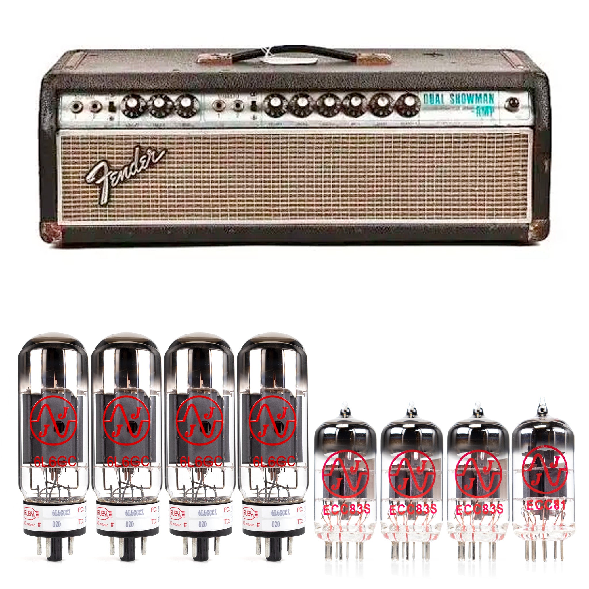 Fender Dual Showman Tube Kit Fender