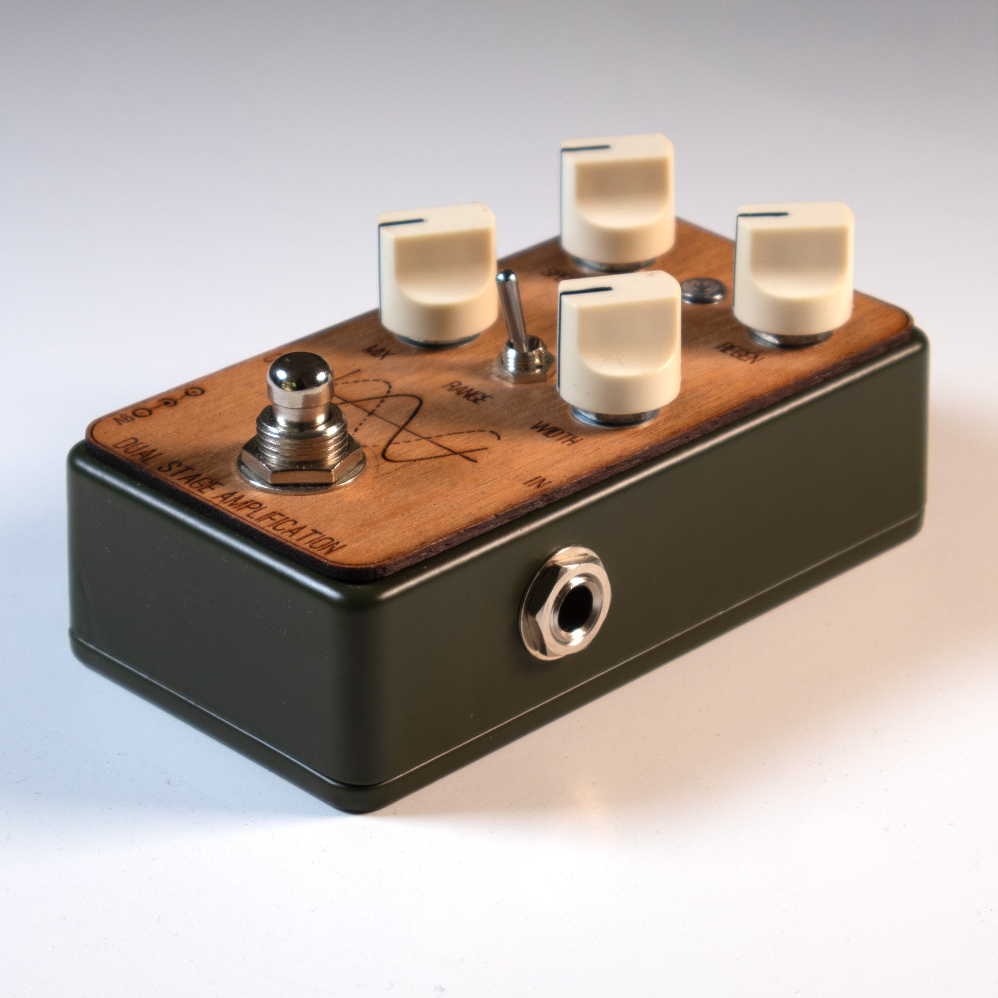 The Phaser Dual Stage Amplification Guitar Pedal