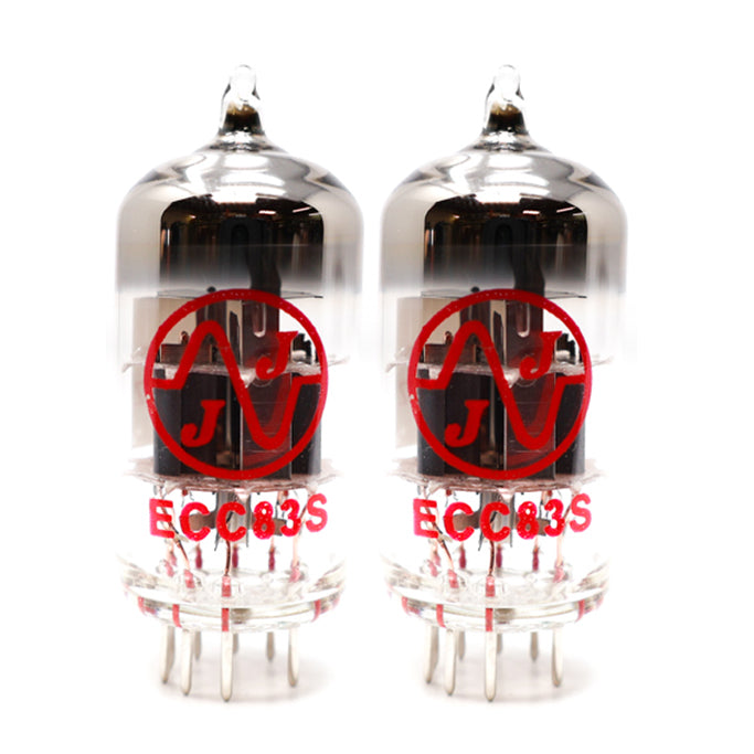 JJ ECC83S/ 12AX7ACZ Preamp vacuum tube, ruby tested preamp vacuum tube, matched pair