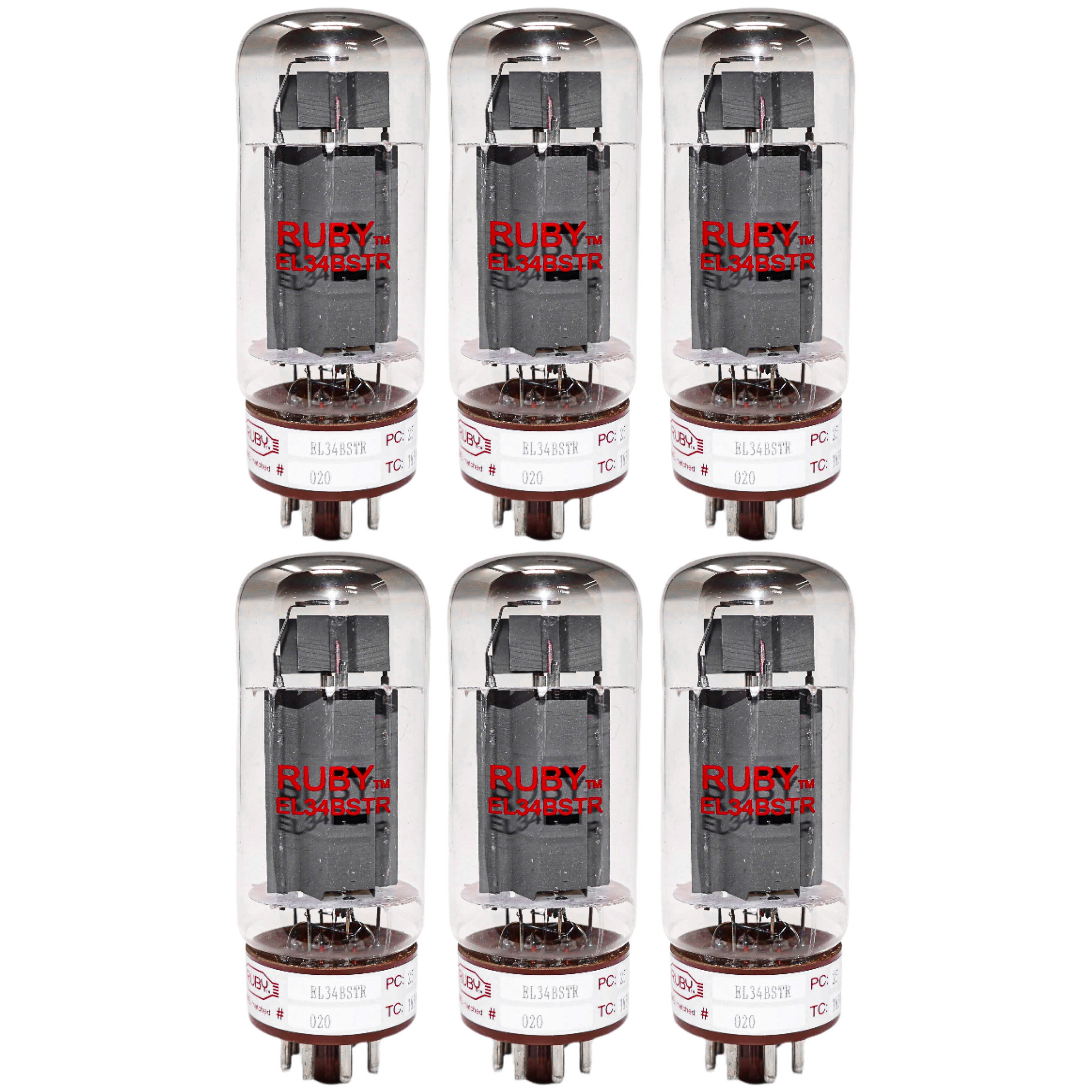 Ruby EL34BSTR Power Vacuum Tube