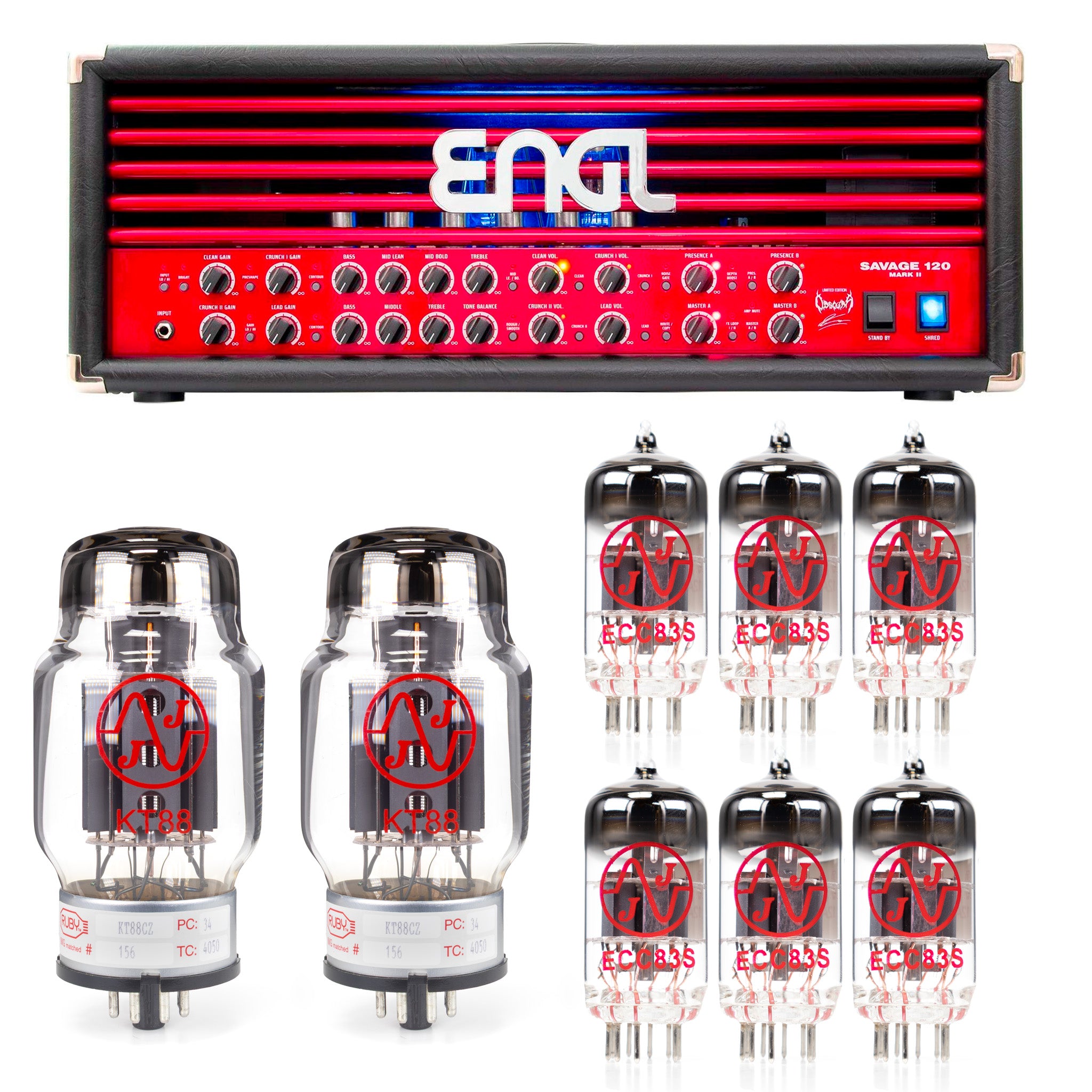 ENGL Savage 120W Mark II Limited Obscura Edition Tube Kit