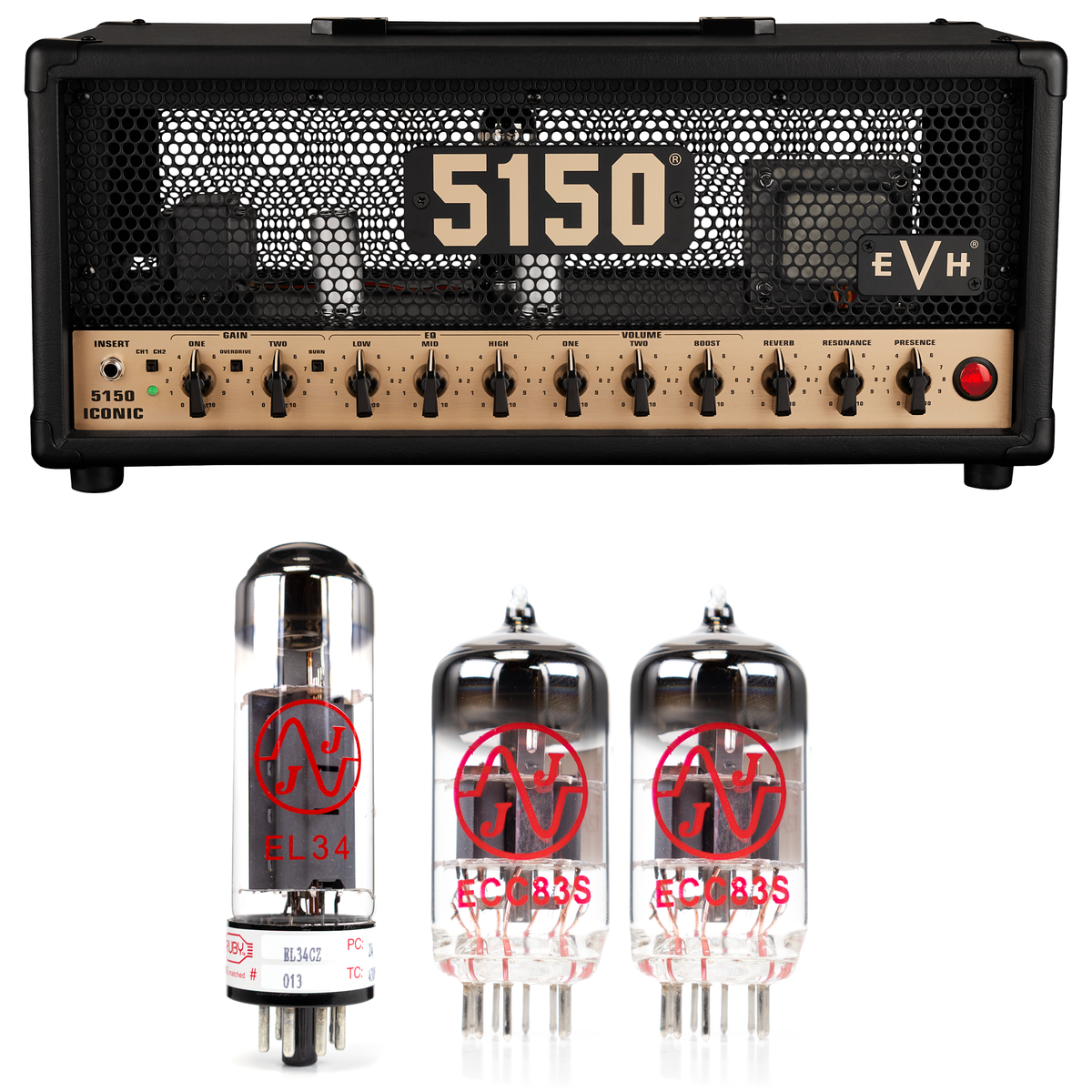 EVH 5150 Iconic Series 15W EL34 Tube Kit | Vacuum Tube Shop