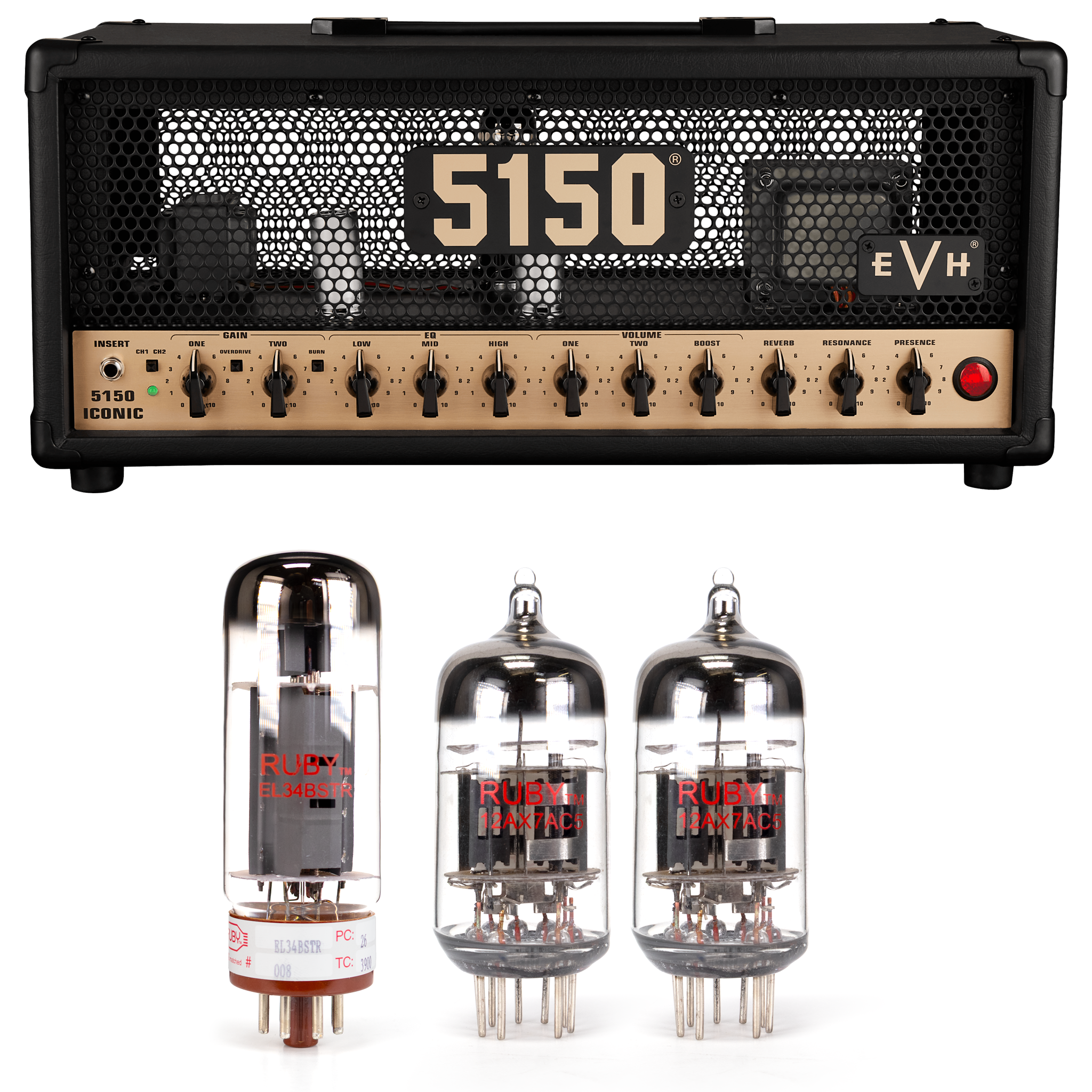 EVH 5150 Iconic Series 15W EL34 Tube Kit