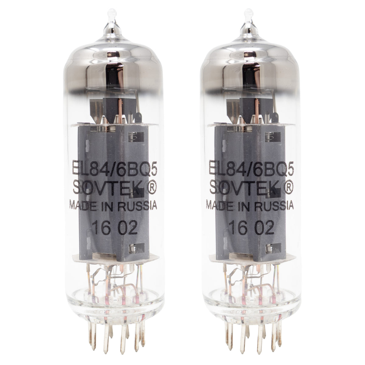 Matsushita Pair Of TWO 6BQ5 EL84 Power Tubes AKA Japan