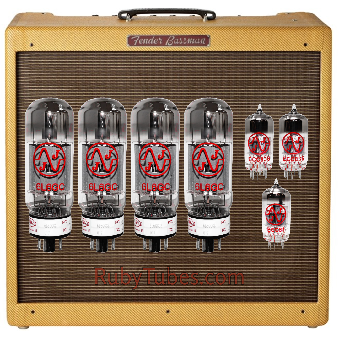 Fender Bassman Vacuum Tube Kit - 100 Watt