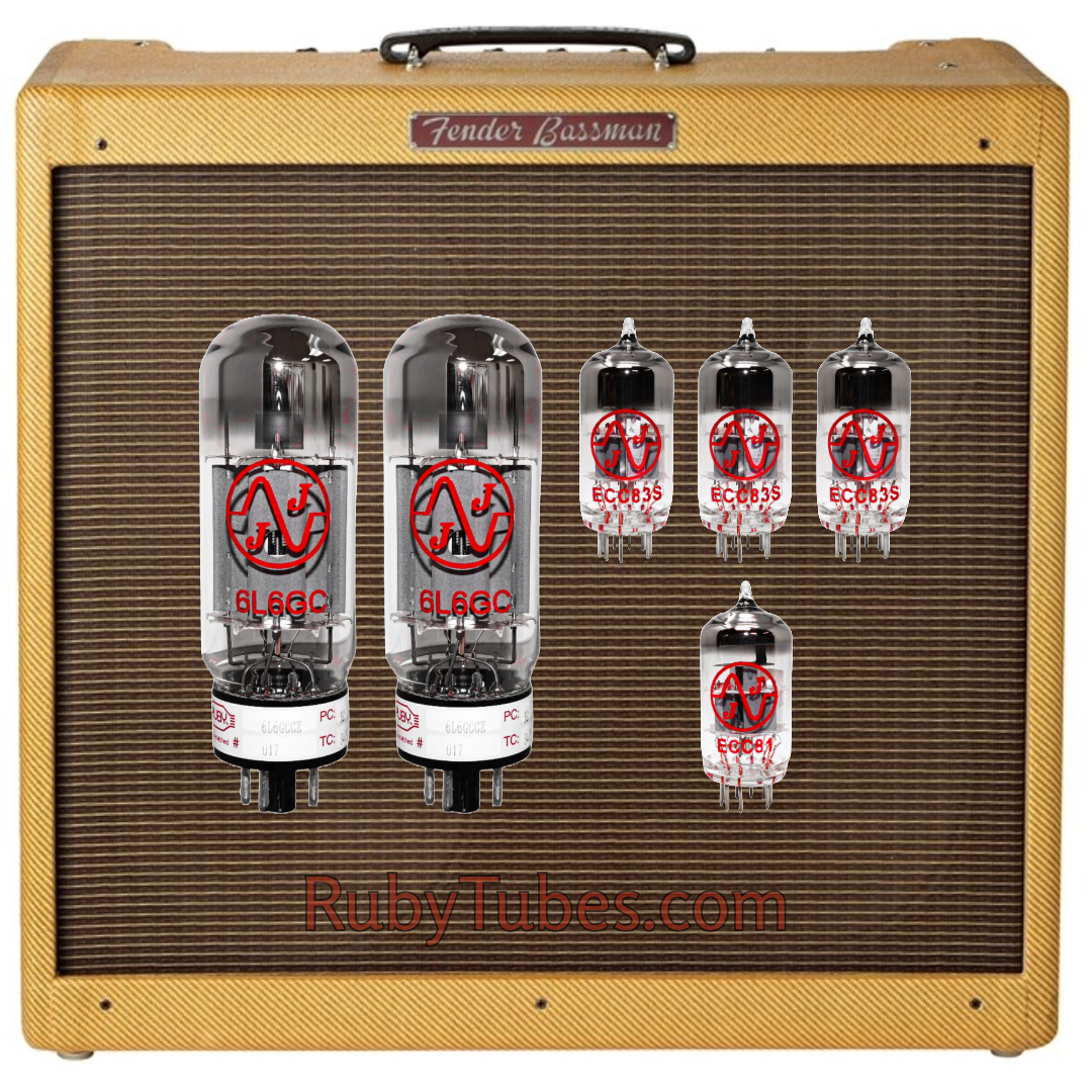 Fender Bassman Vacuum Tube Kit - 50 Watt