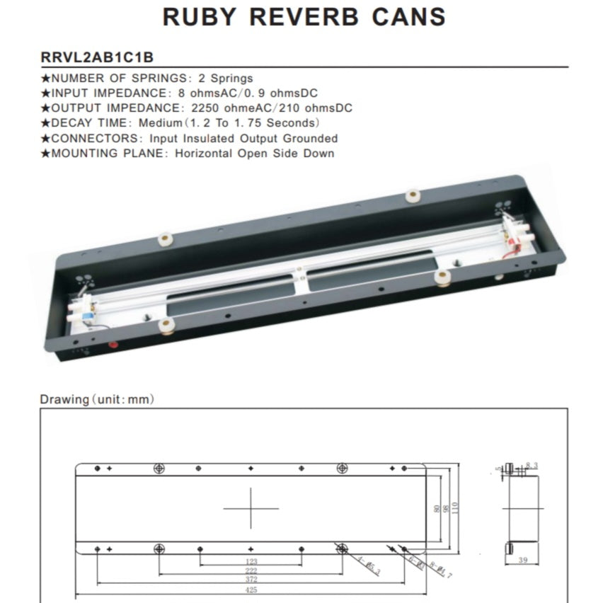 Sprint Reverb Tank Reverb Tanks