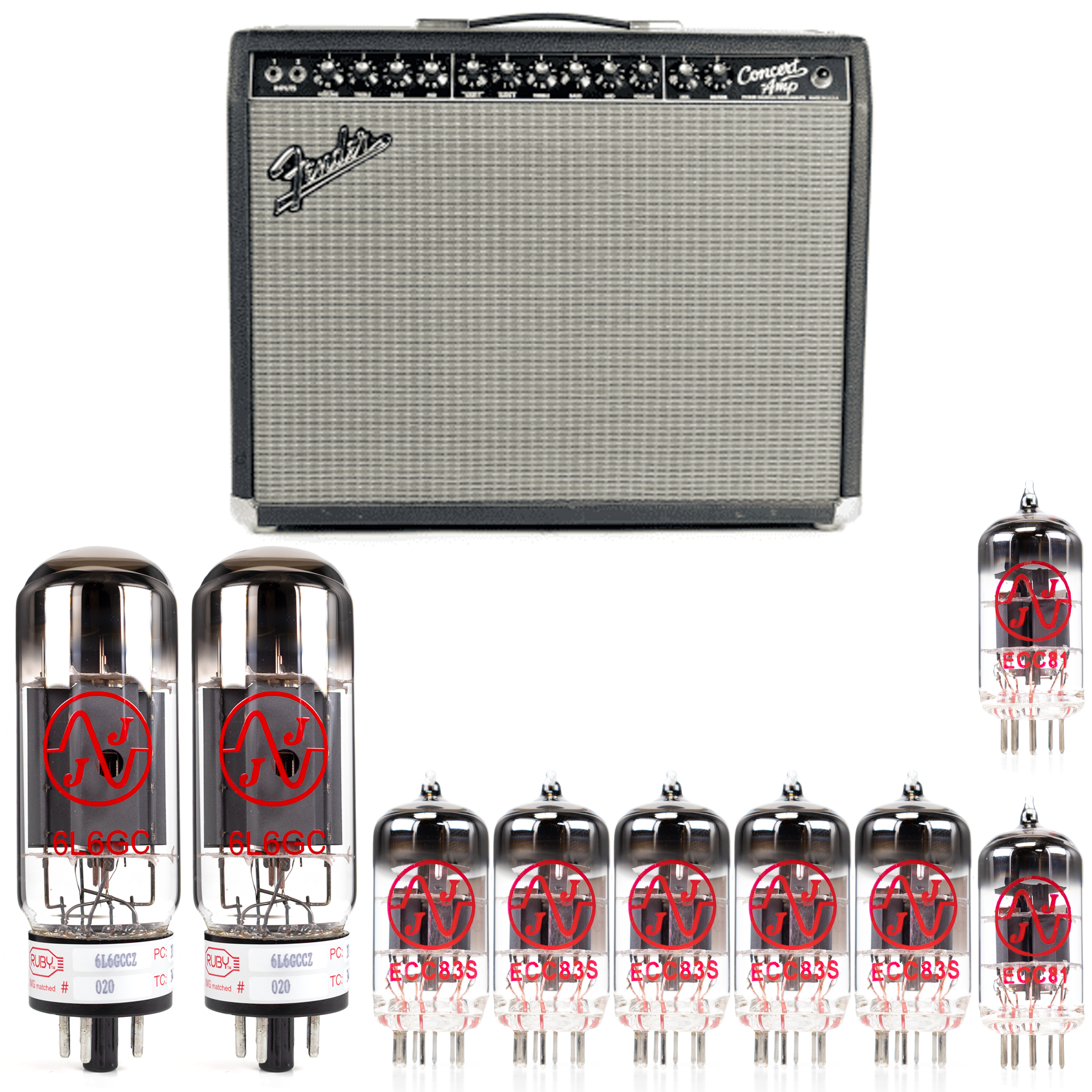 Fender Concert II Tube Kit