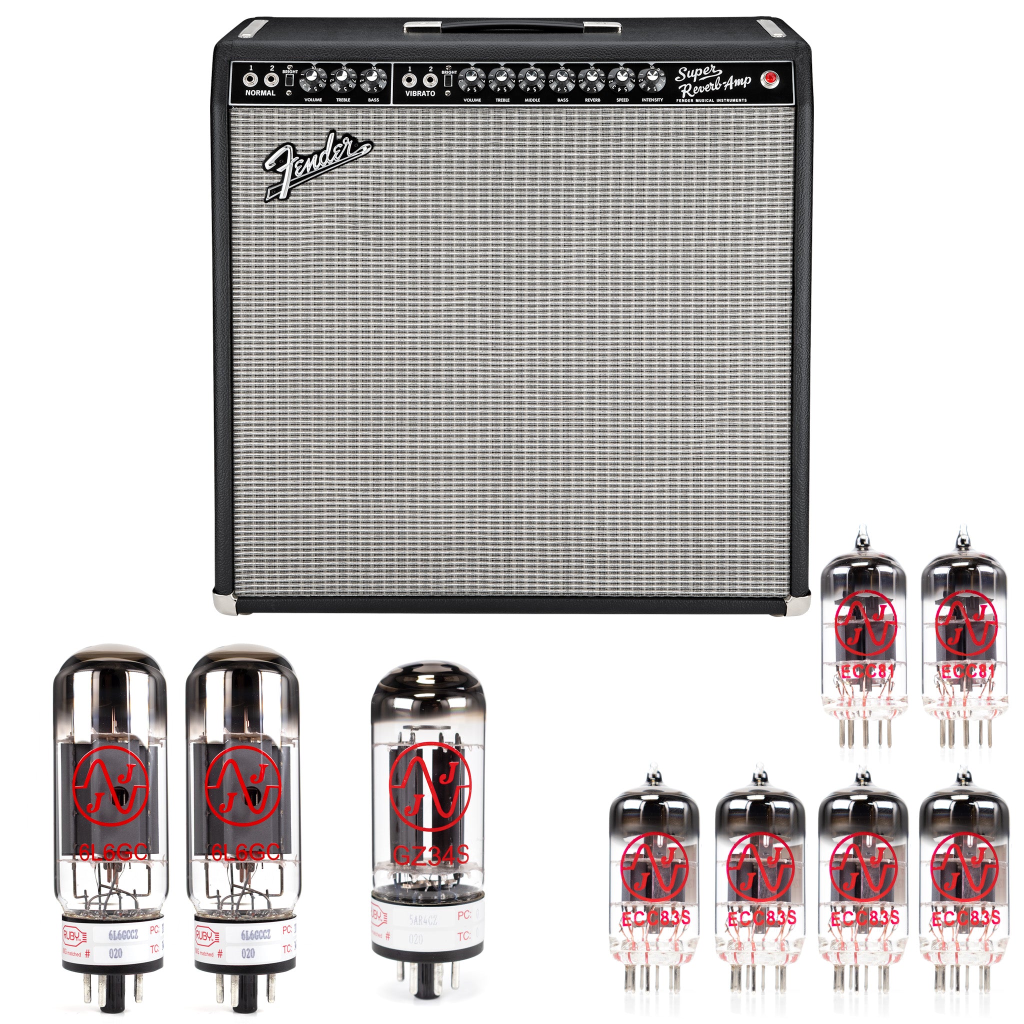 Fender Super Reverb Tube Kit