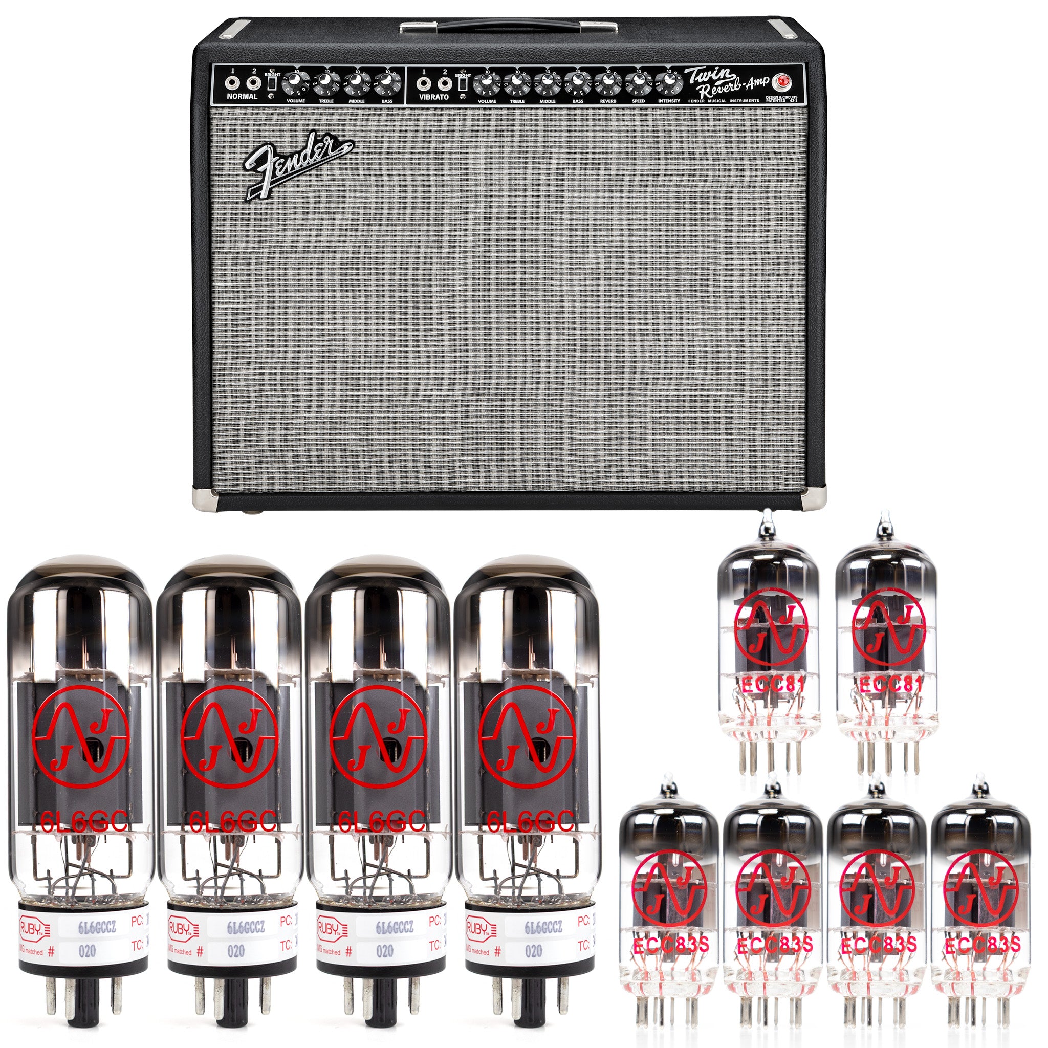 Fender Twin Reverb Tube Kit