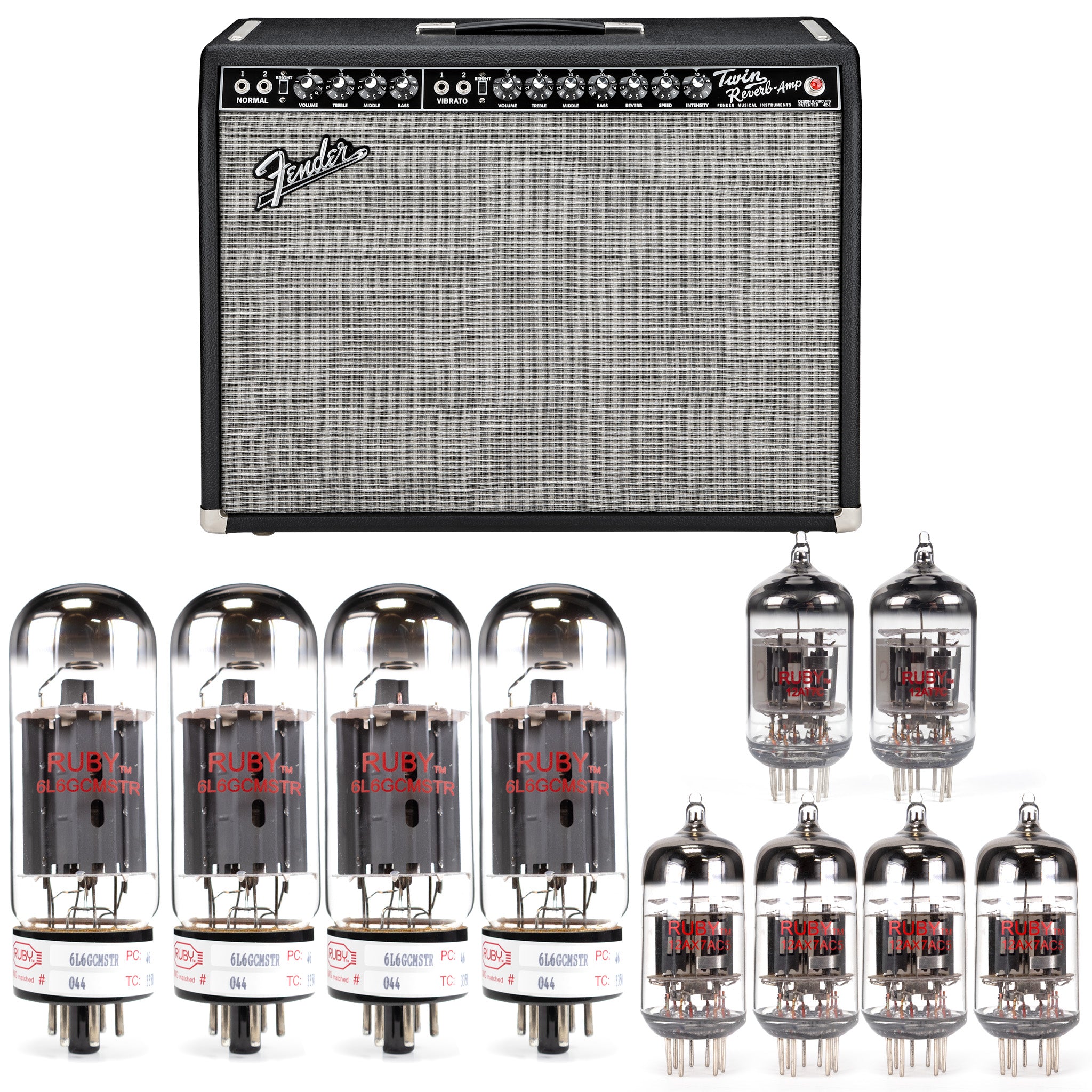 Fender Twin Reverb Tube Kit