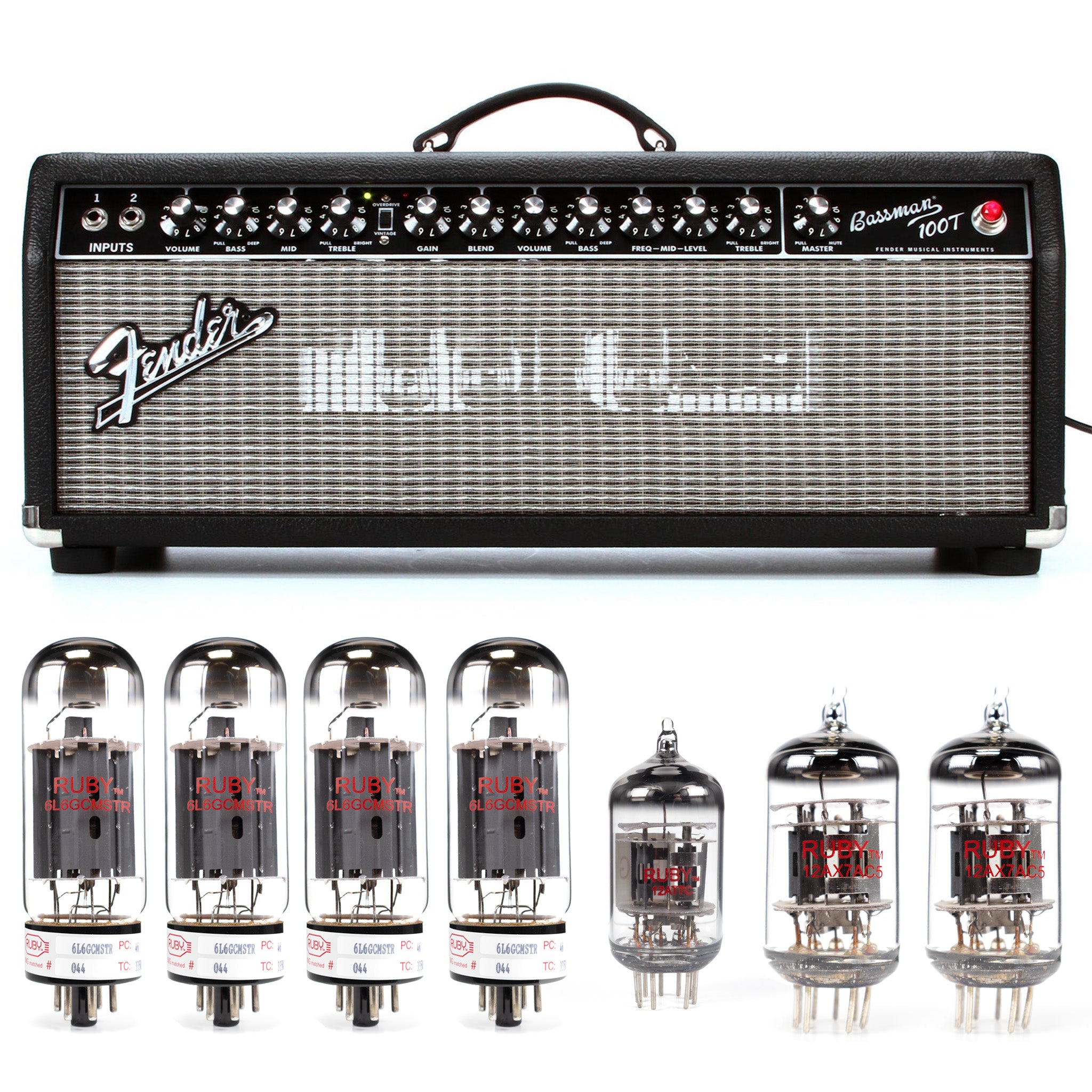 Fender Bassman 100T Tube Kit