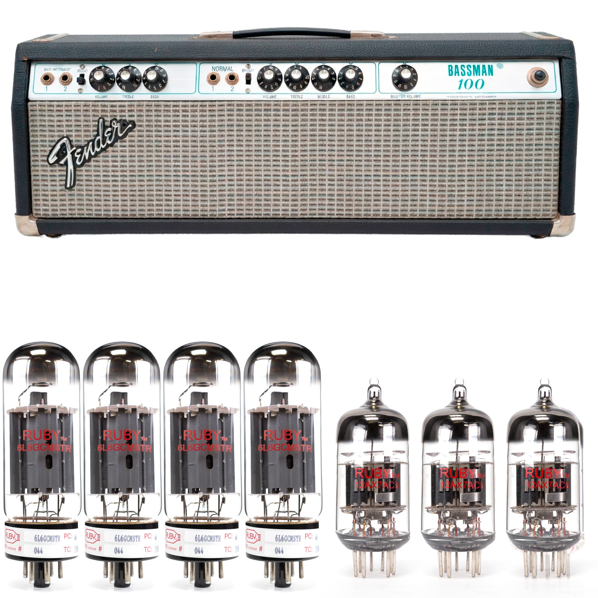 Fender Bassman Vacuum Tube Kit - 100 / 135 Watt