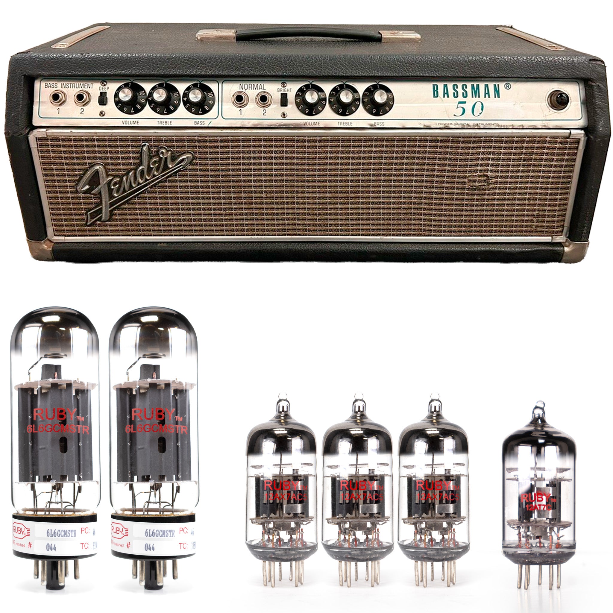 Fender Bassman Vacuum Tube Kit - 50 / 70 Watt
