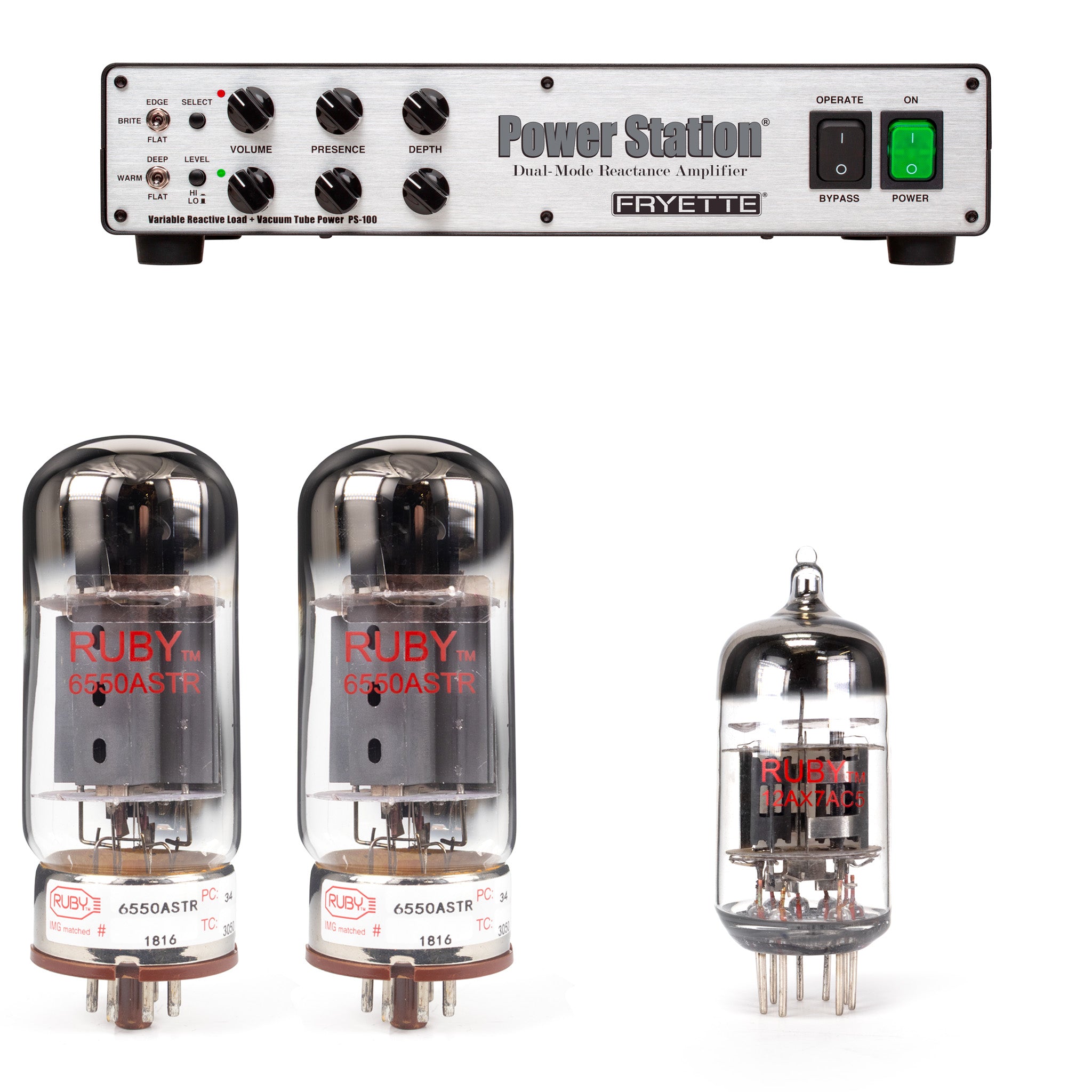 Fryette Power Station One Hundred Tube Kit | Vacuum Tube Sho