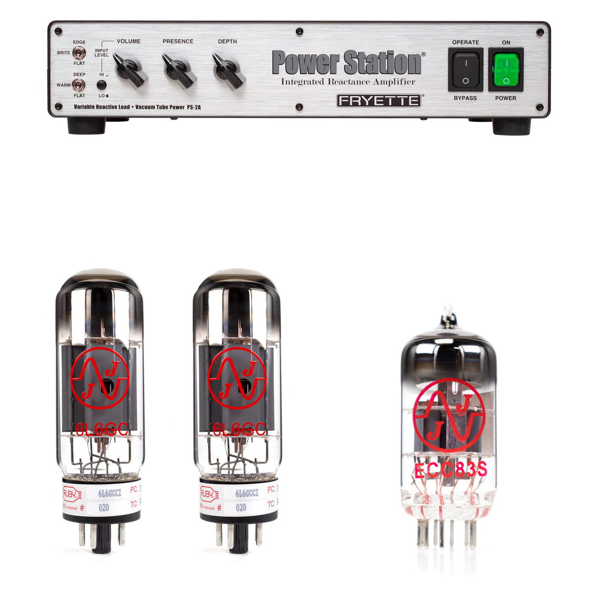Fryette Power Station PS-2A USA 117V Tube Kit | Vacuum Tube