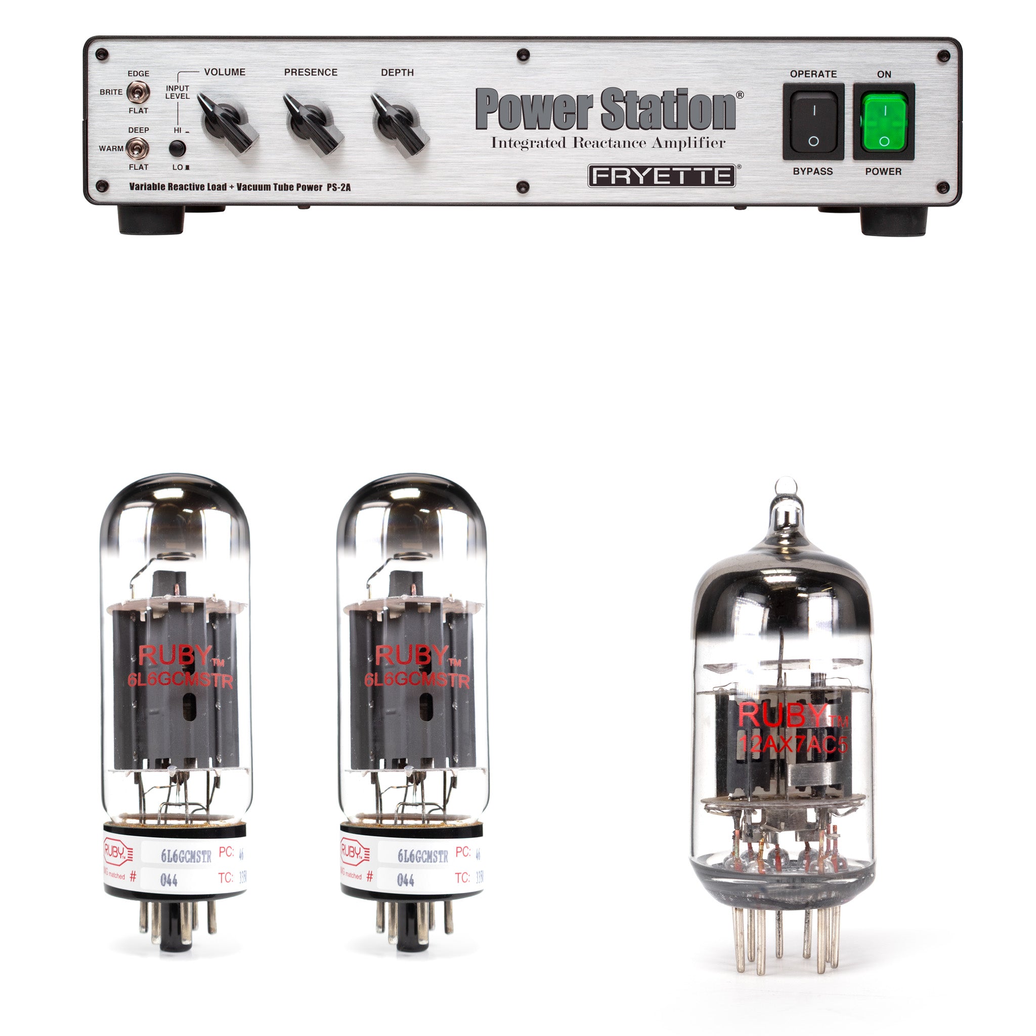 Fryette Power Station PS-2A USA 117V Tube Kit