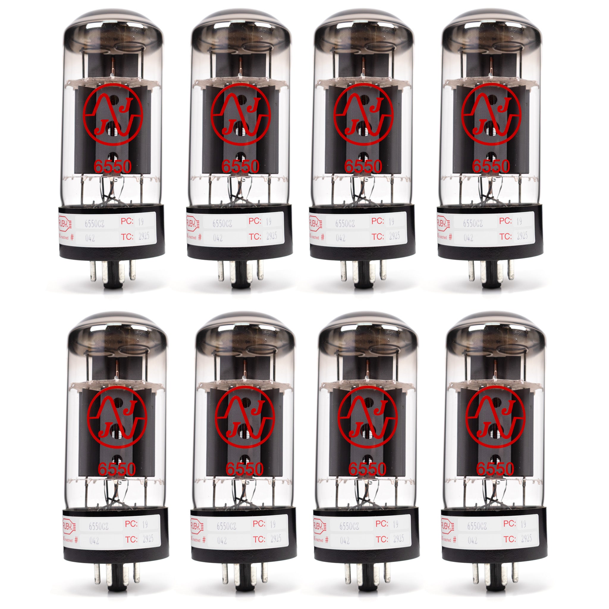 JJ Electronic ttube 6550A デッドストック　パワー管4本 ファッション 通販 JJ Electronic パワー管4本 デッドストック