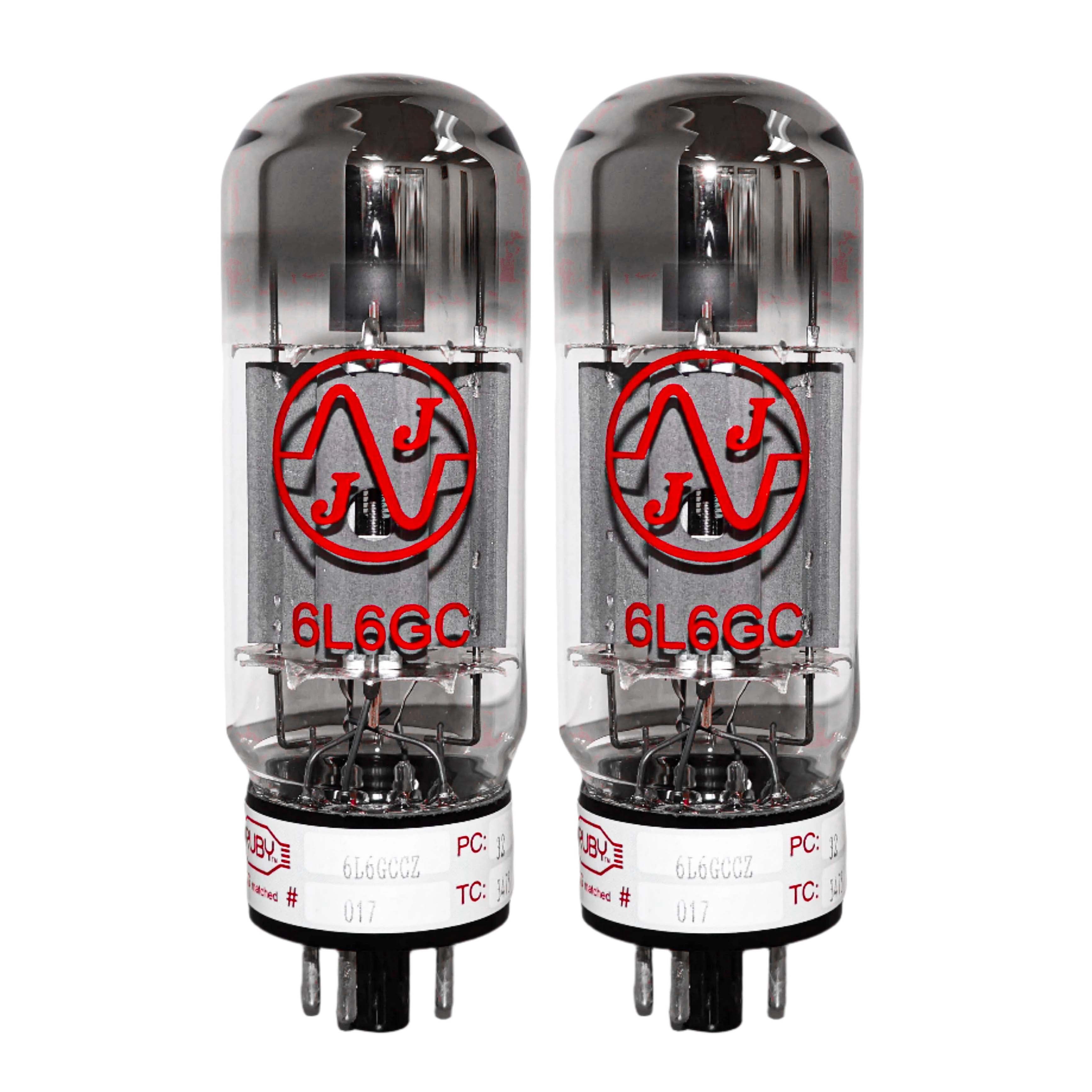 JJ 6L6 Matched Power Vacuum Tubes