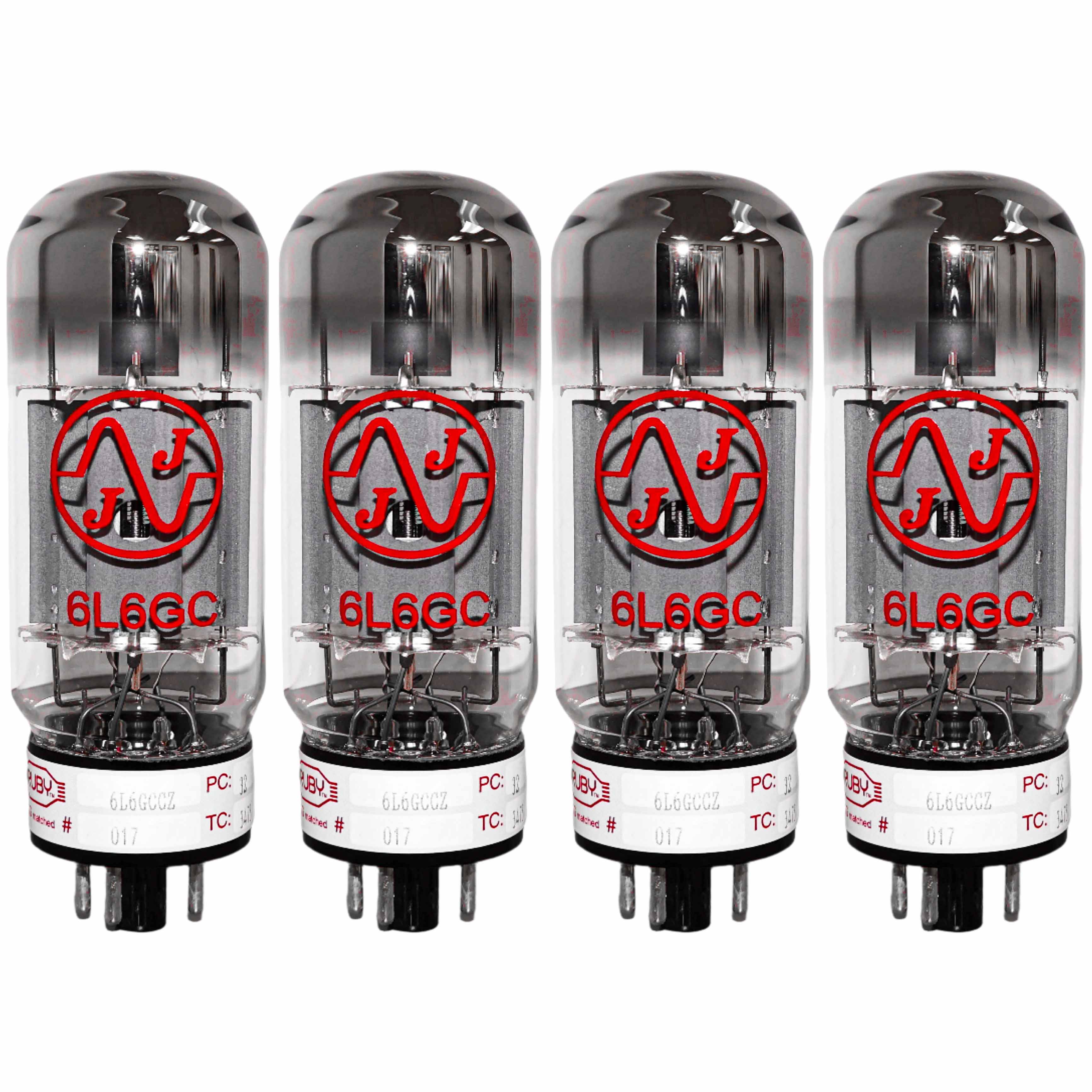 JJ 6L6 Matched Power Vacuum Tubes