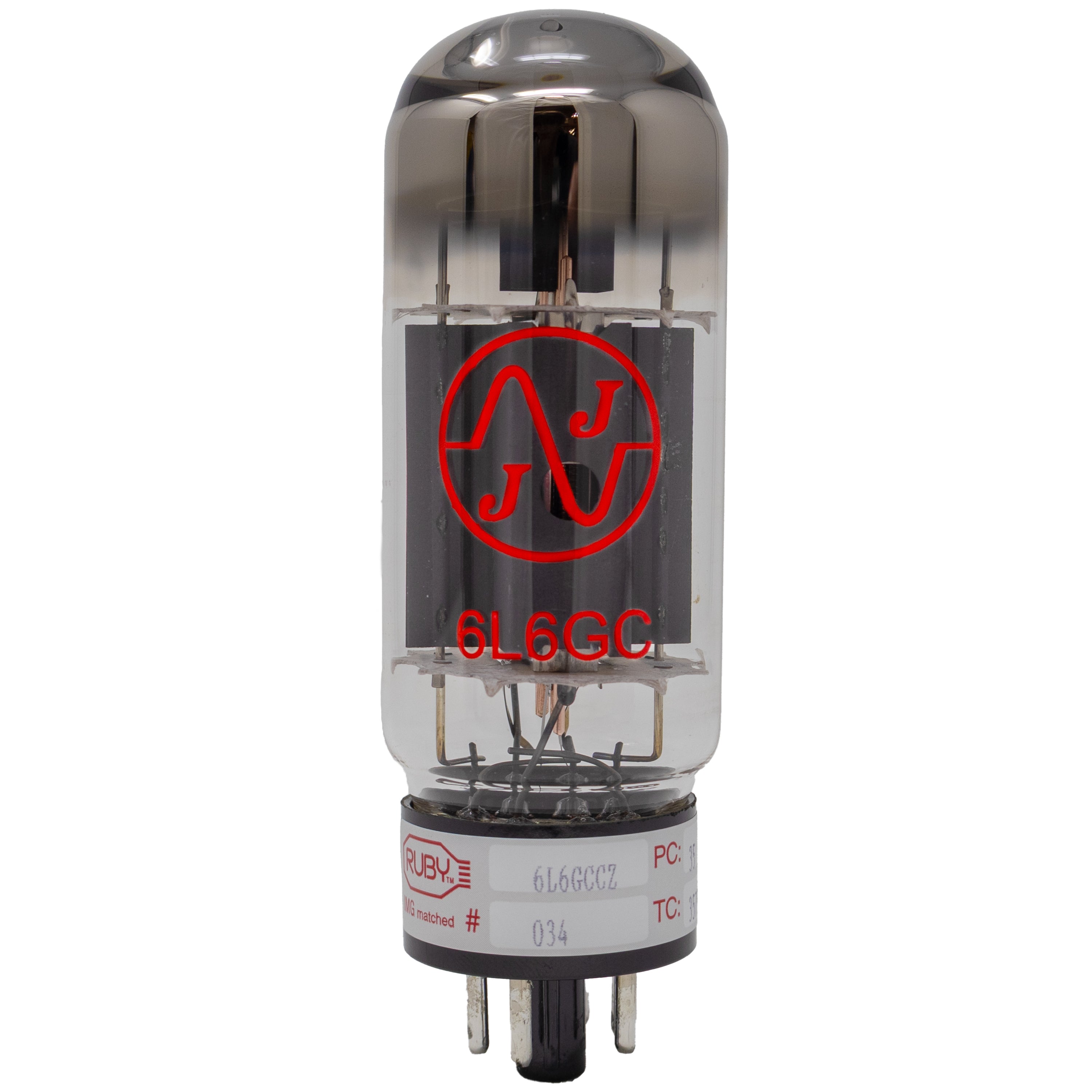 JJ 6L6 Matched Power Vacuum Tubes