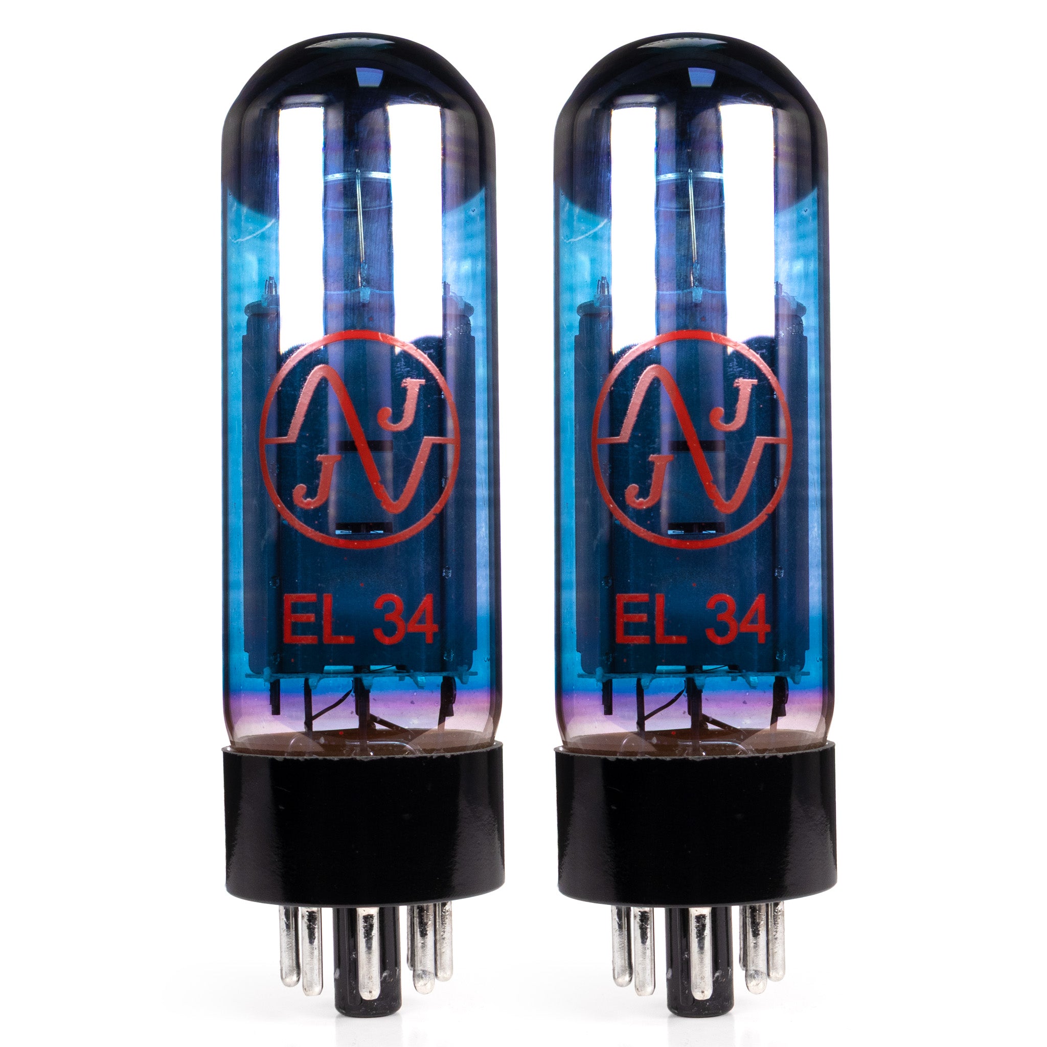 JJ EL34 Blue Glass Power Vacuum Tube