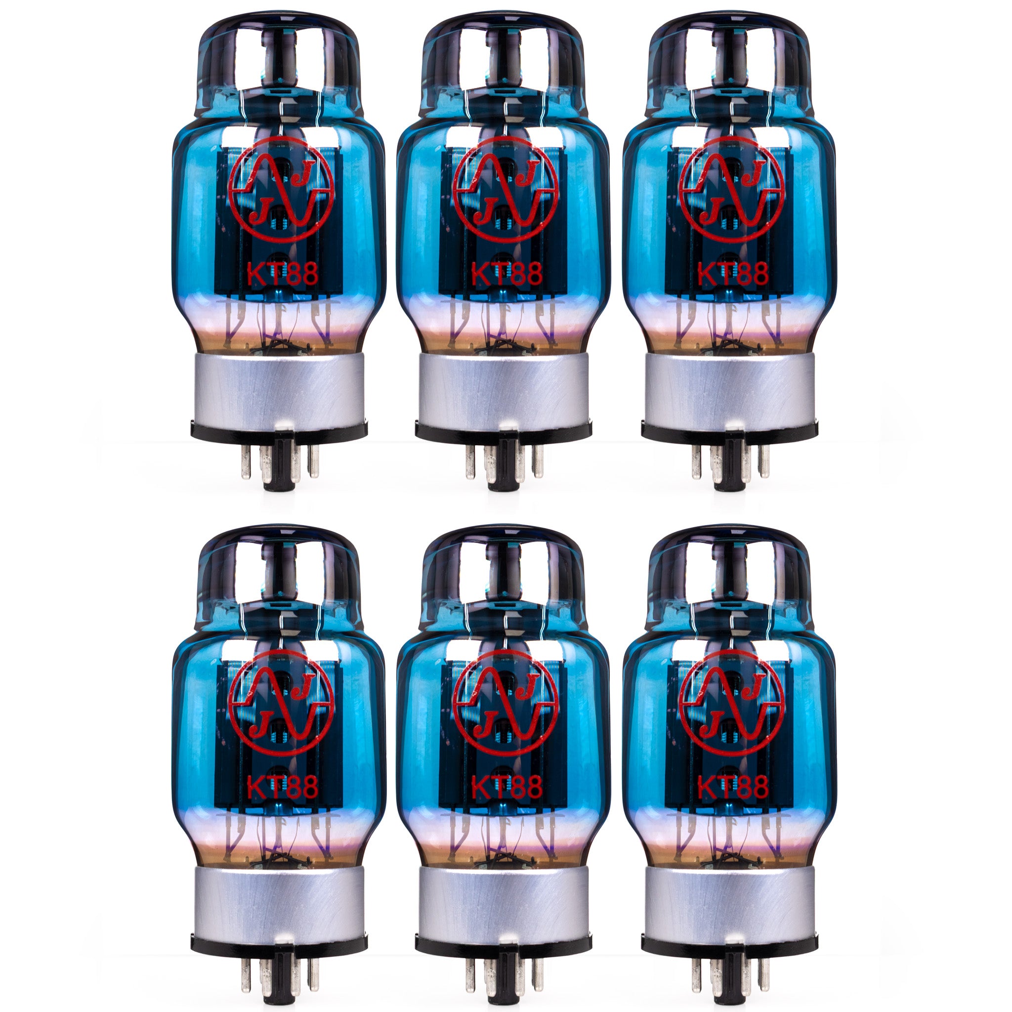 JJ KT88 Blue Glass Power Vacuum Tube | Vacuum Tube Shop